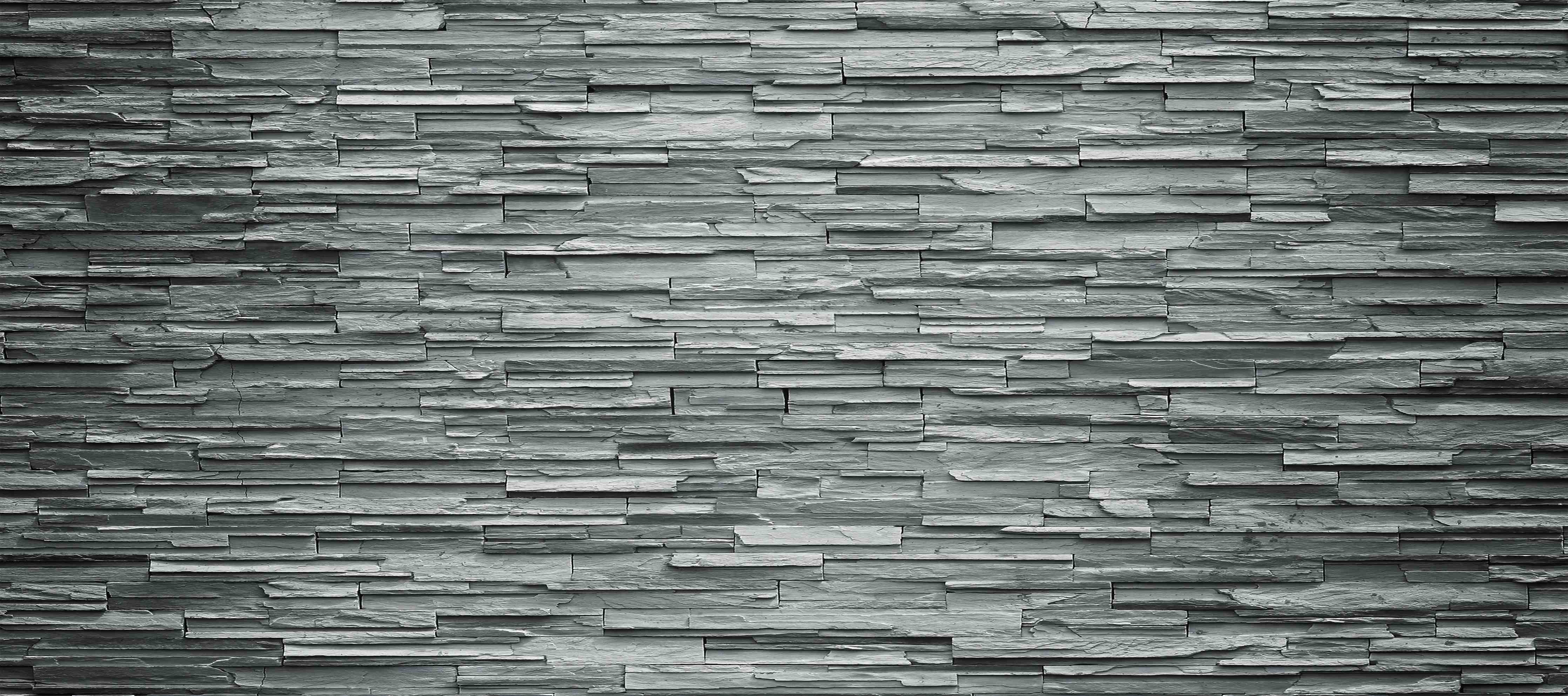 Kinderzimmer Wandgestaltung-Graue Steinziegel