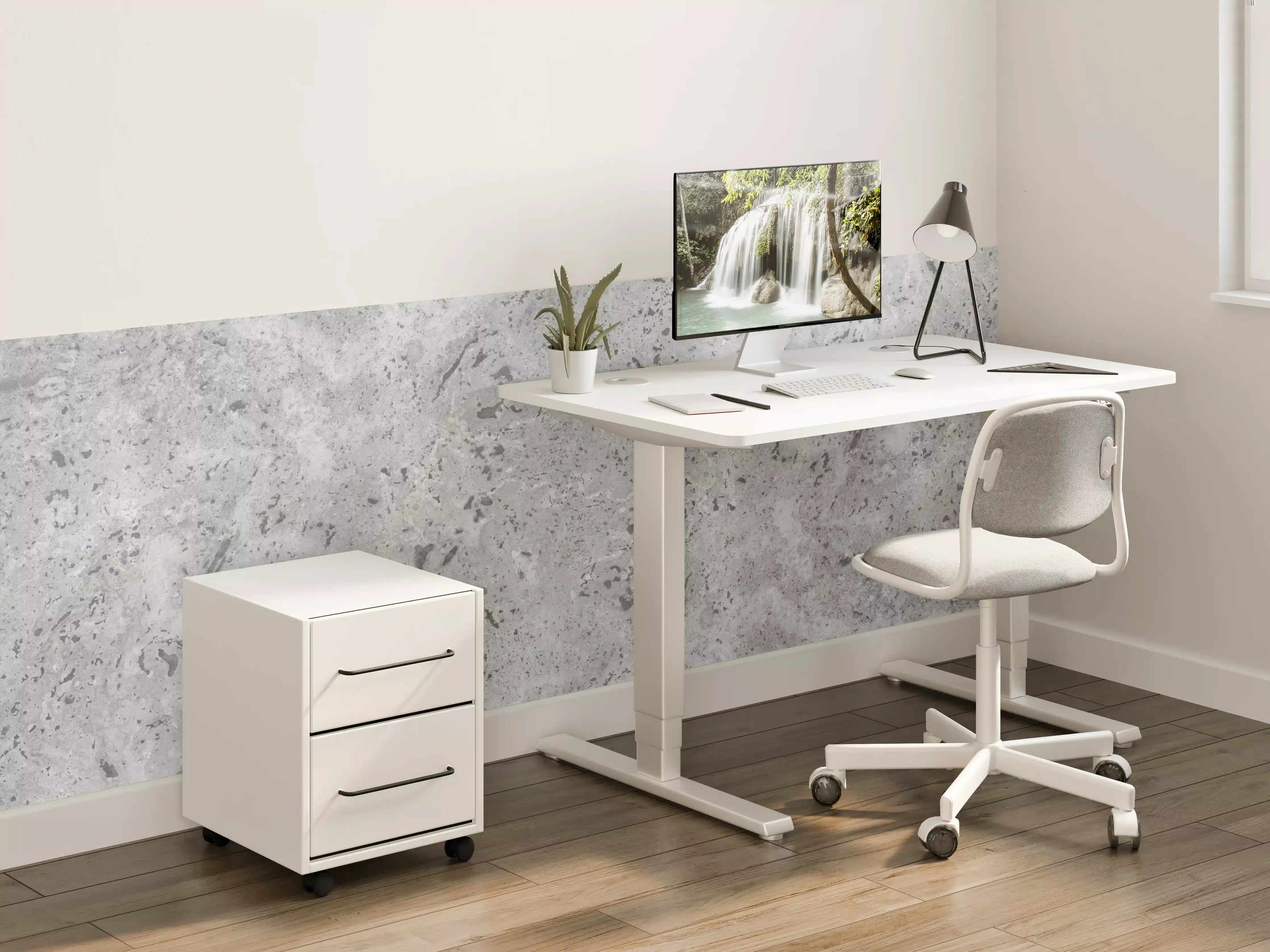 Kinderzimmer Wandgestaltung - Grauer Beton