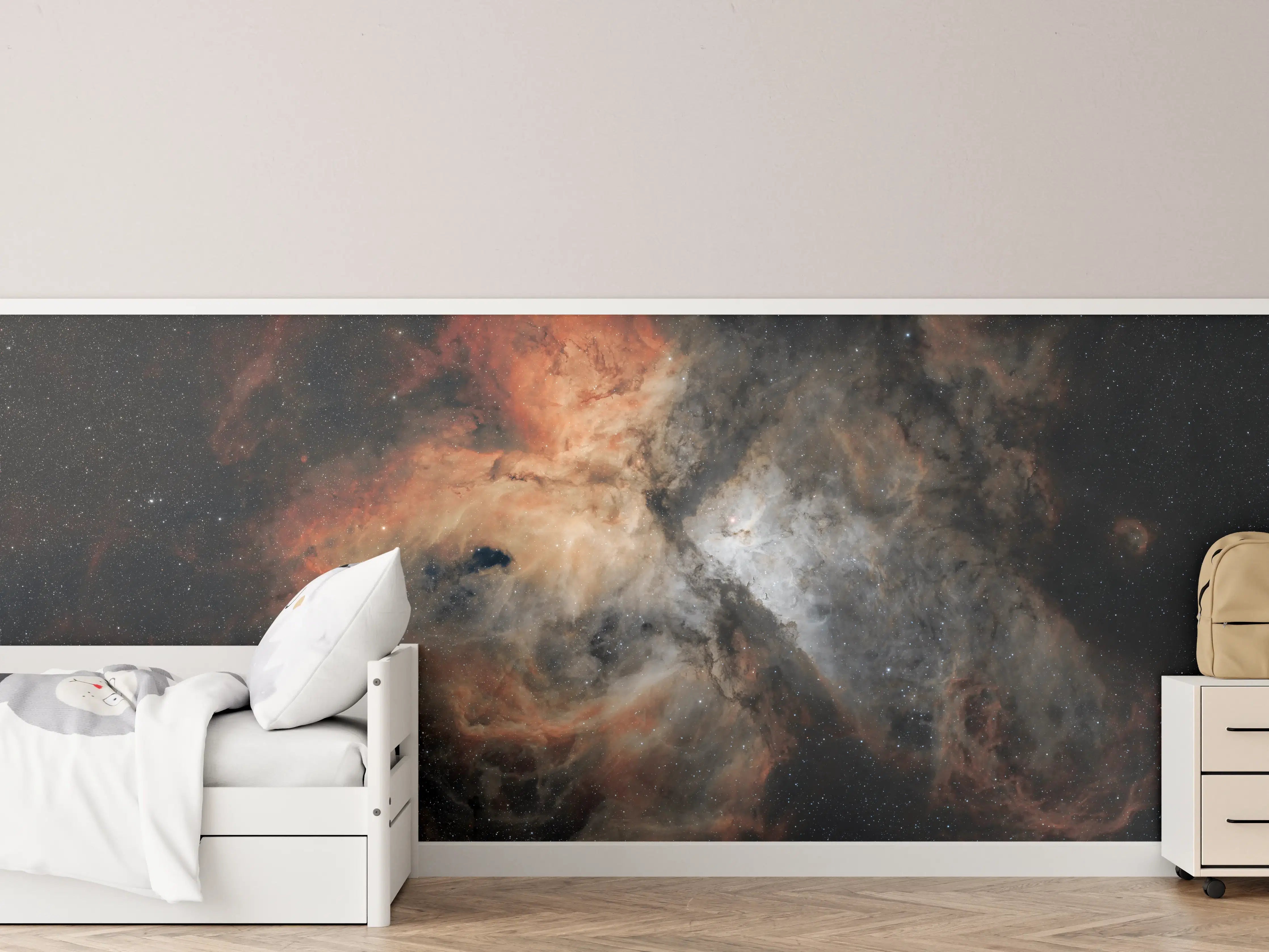 Kinderzimmer Wandgestaltung - Great Carina Nebula
