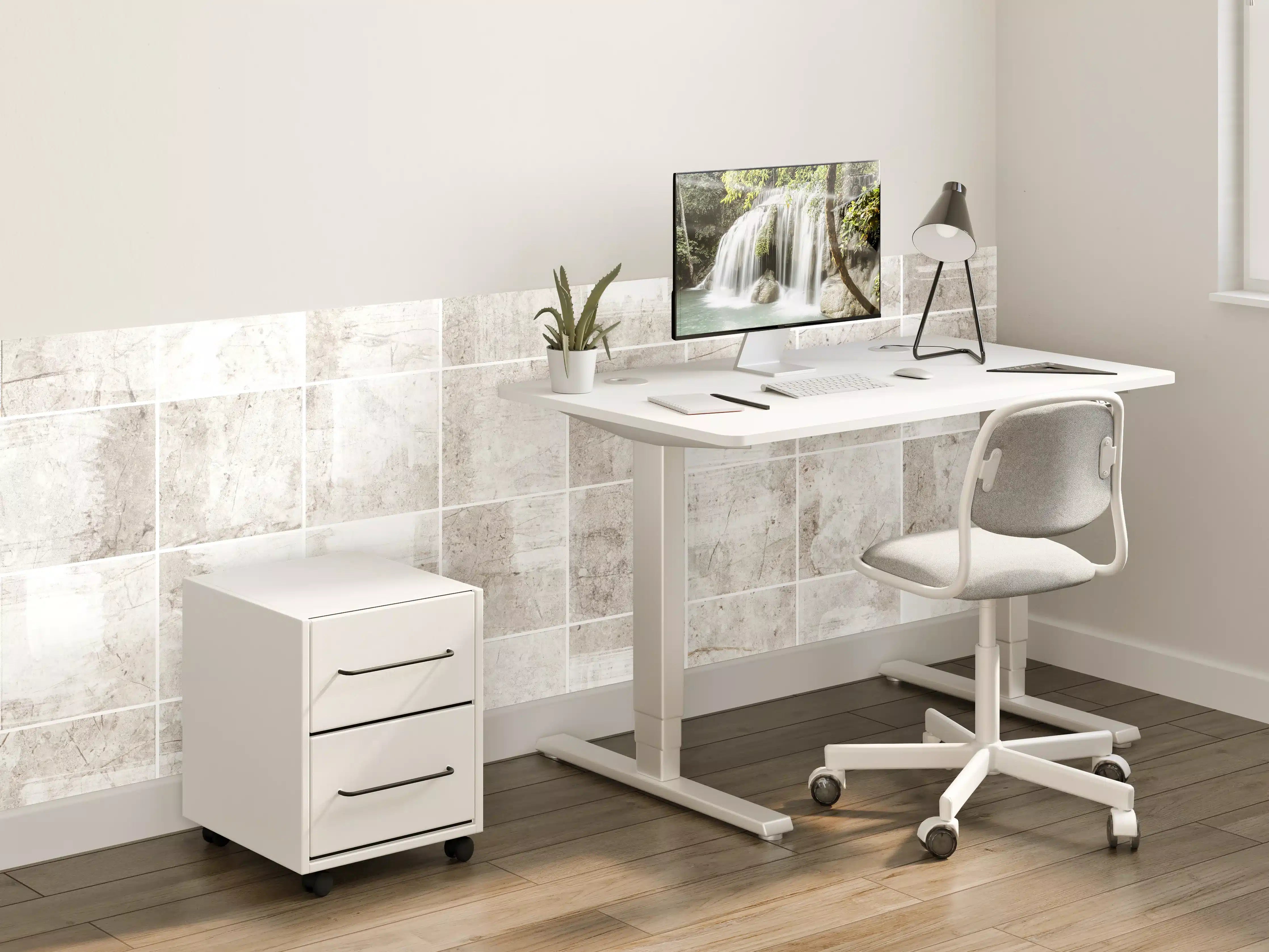 Kinderzimmer Wandgestaltung - Heller Grauwinkel mit Struktur