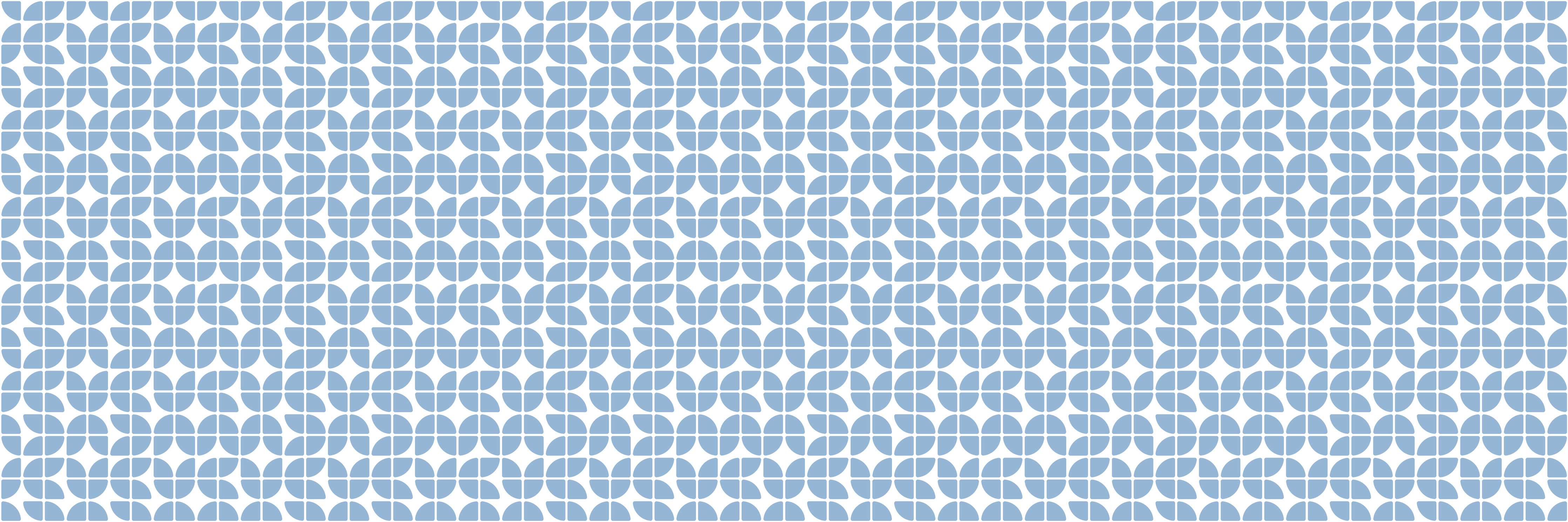 Kinderzimmer Wandgestaltung-Helles Retro-Fliesenmuster in Türkis