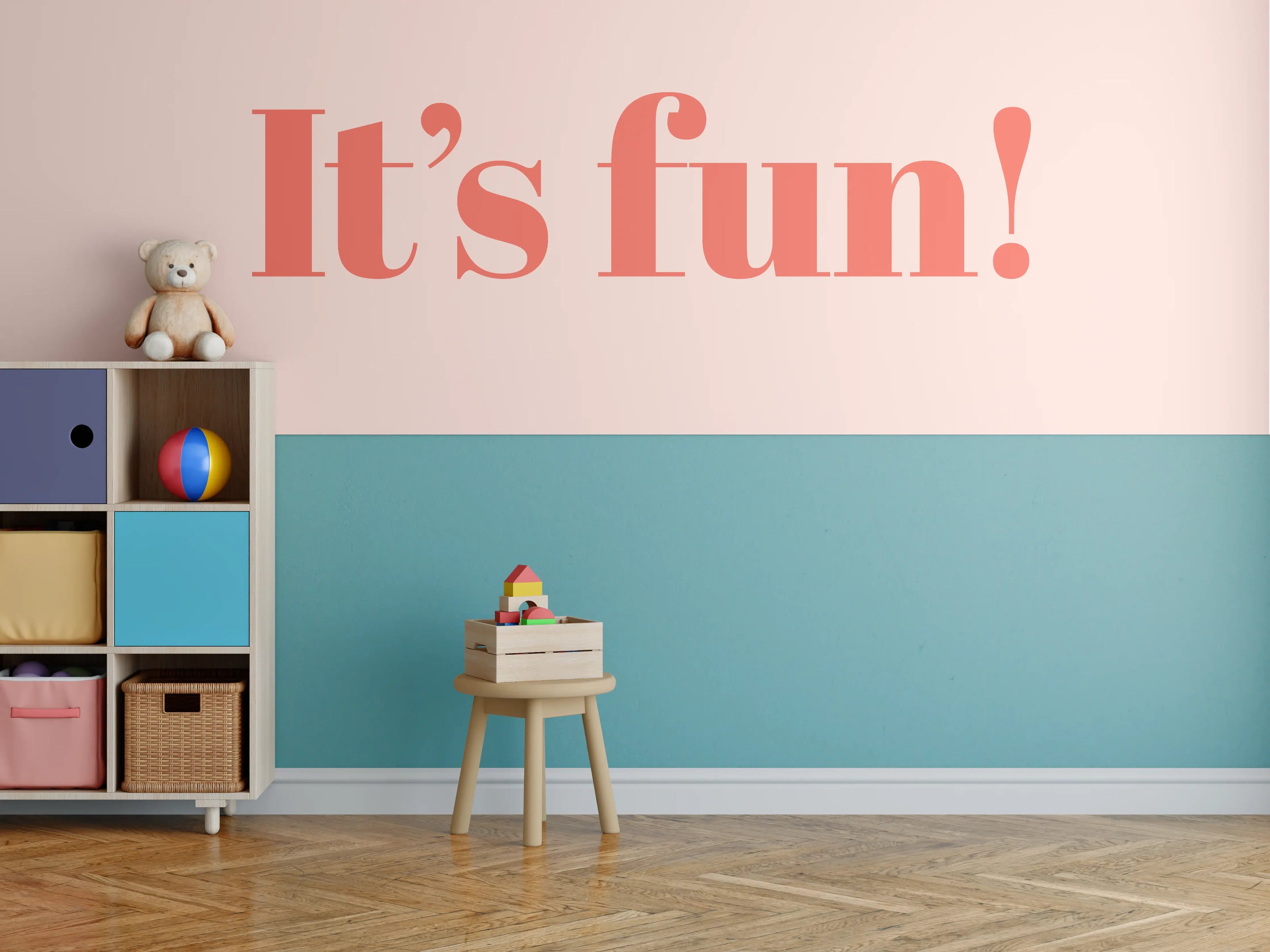 Kinderzimmer Wandgestaltung - It's Fun!