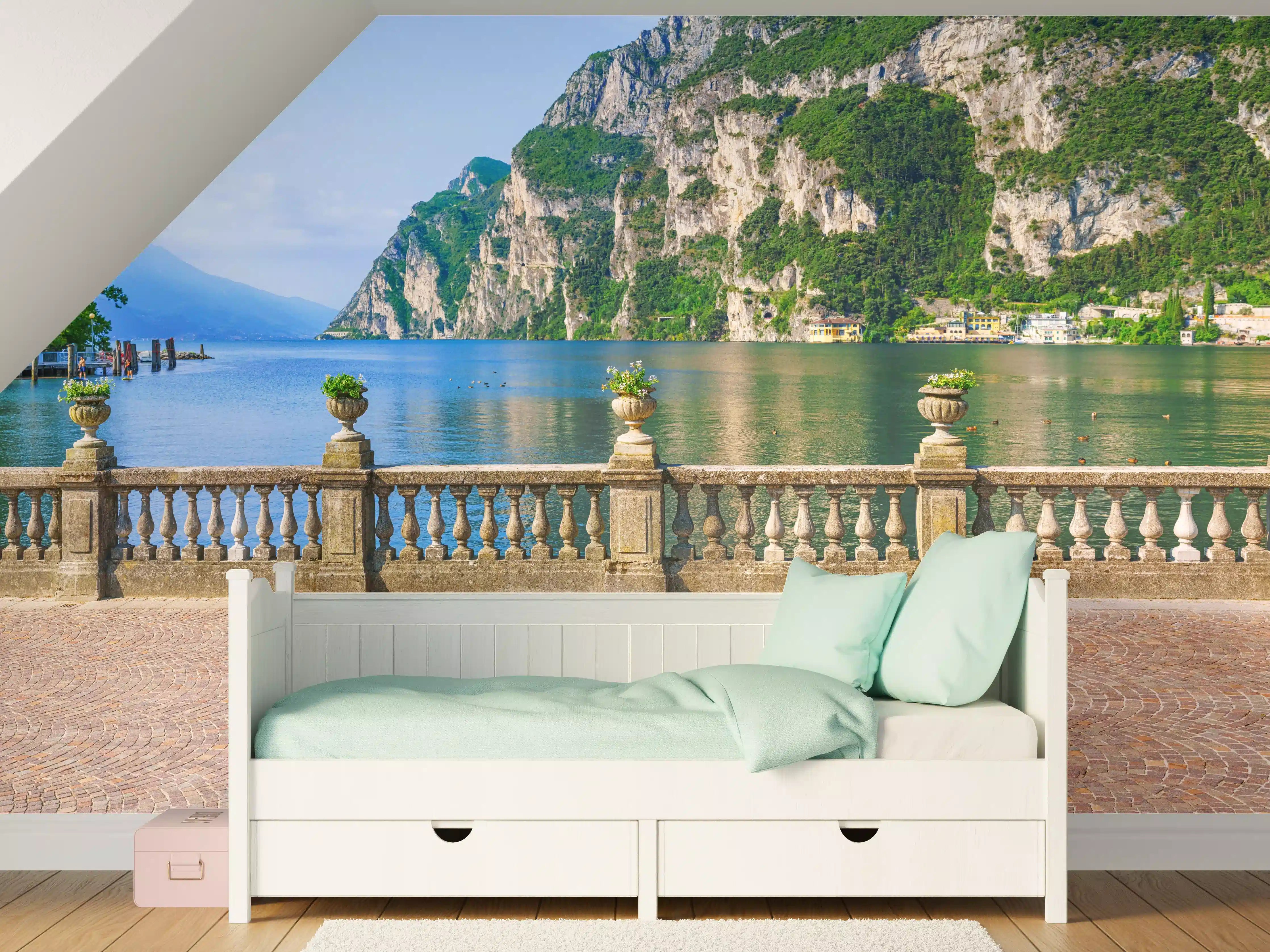 Kinderzimmer Wandgestaltung - Italien Riva del Garda See