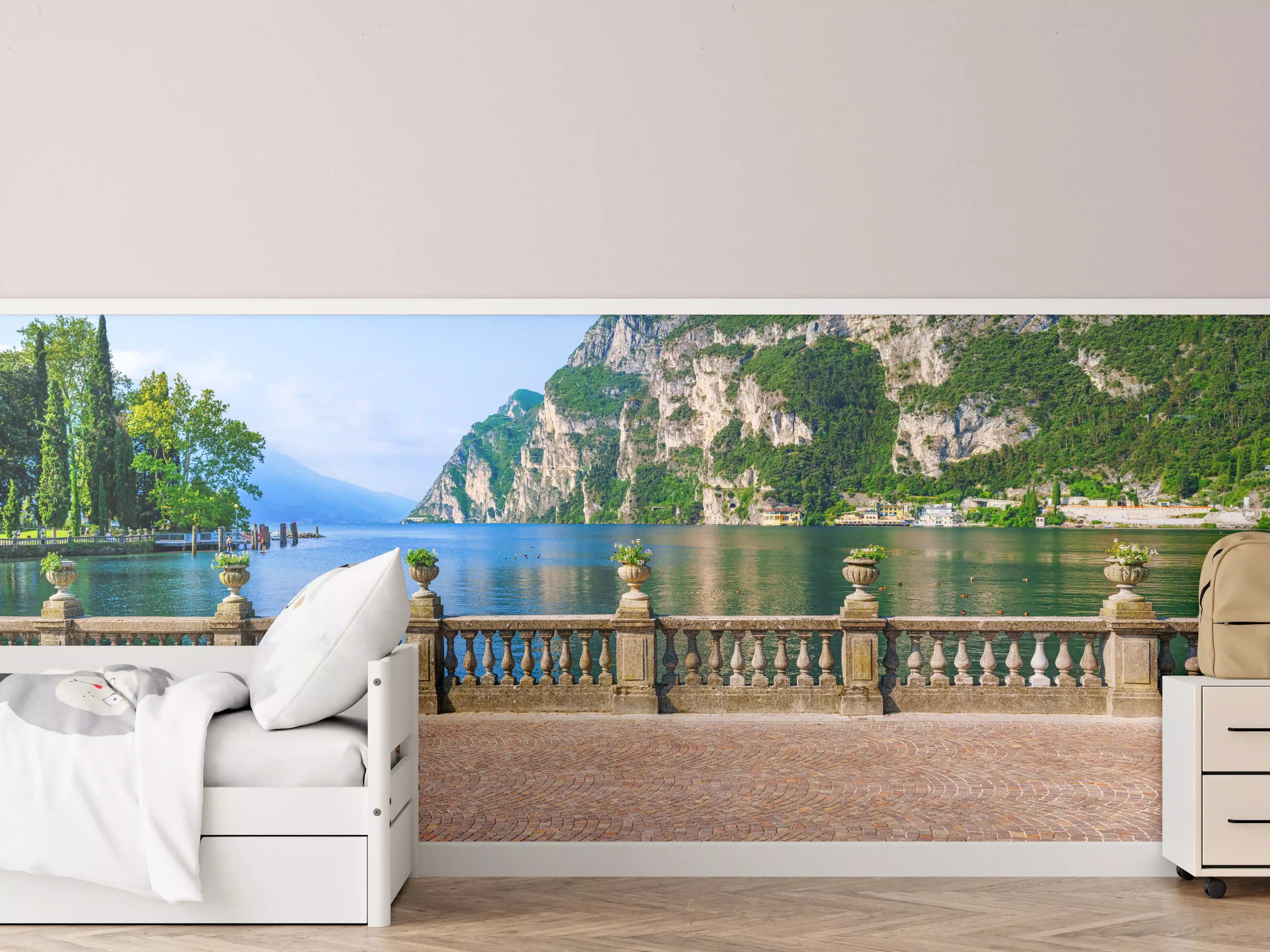 Kinderzimmer Wandgestaltung - Italien Riva del Garda See