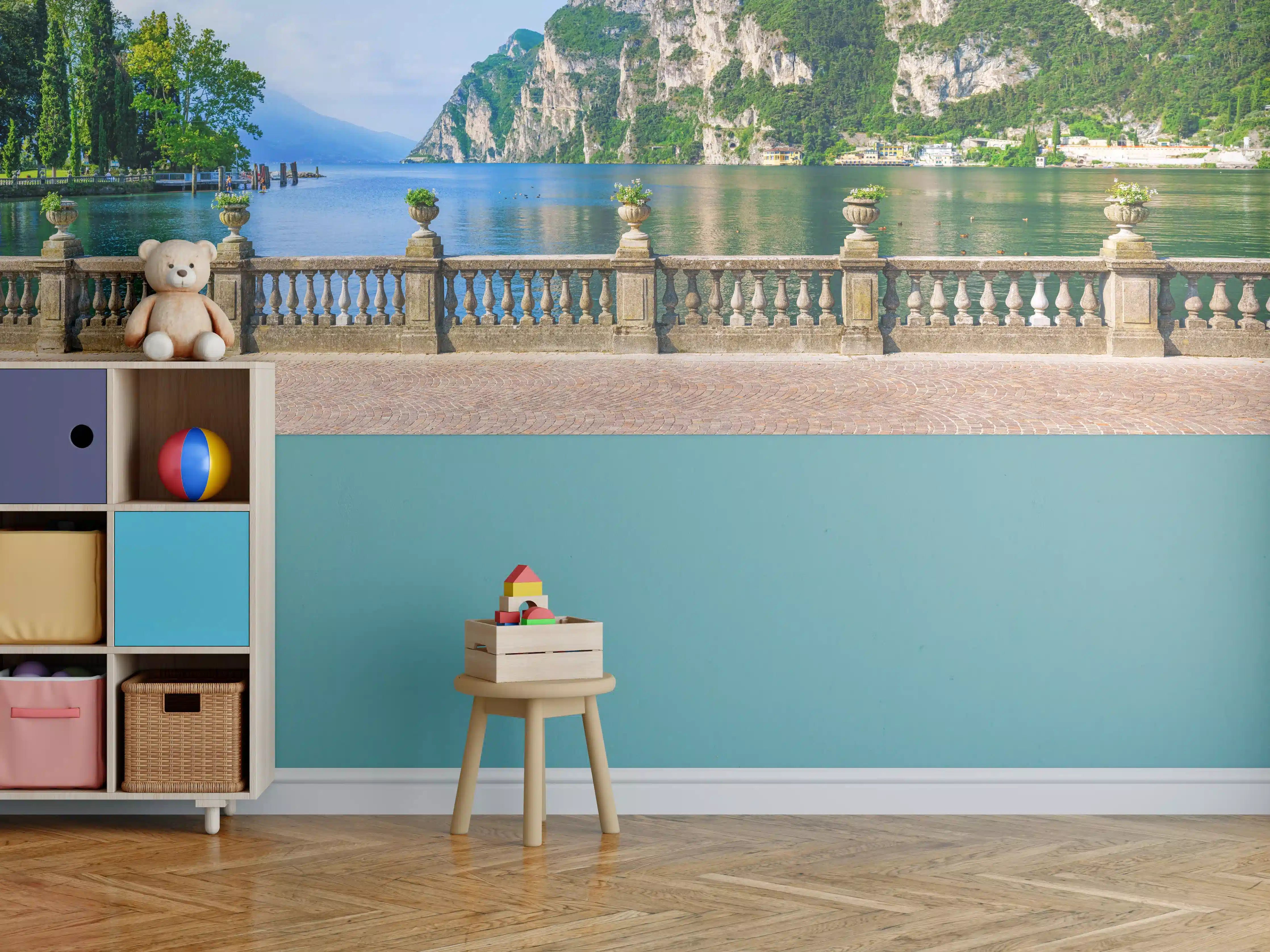 Kinderzimmer Wandgestaltung - Italien Riva del Garda See