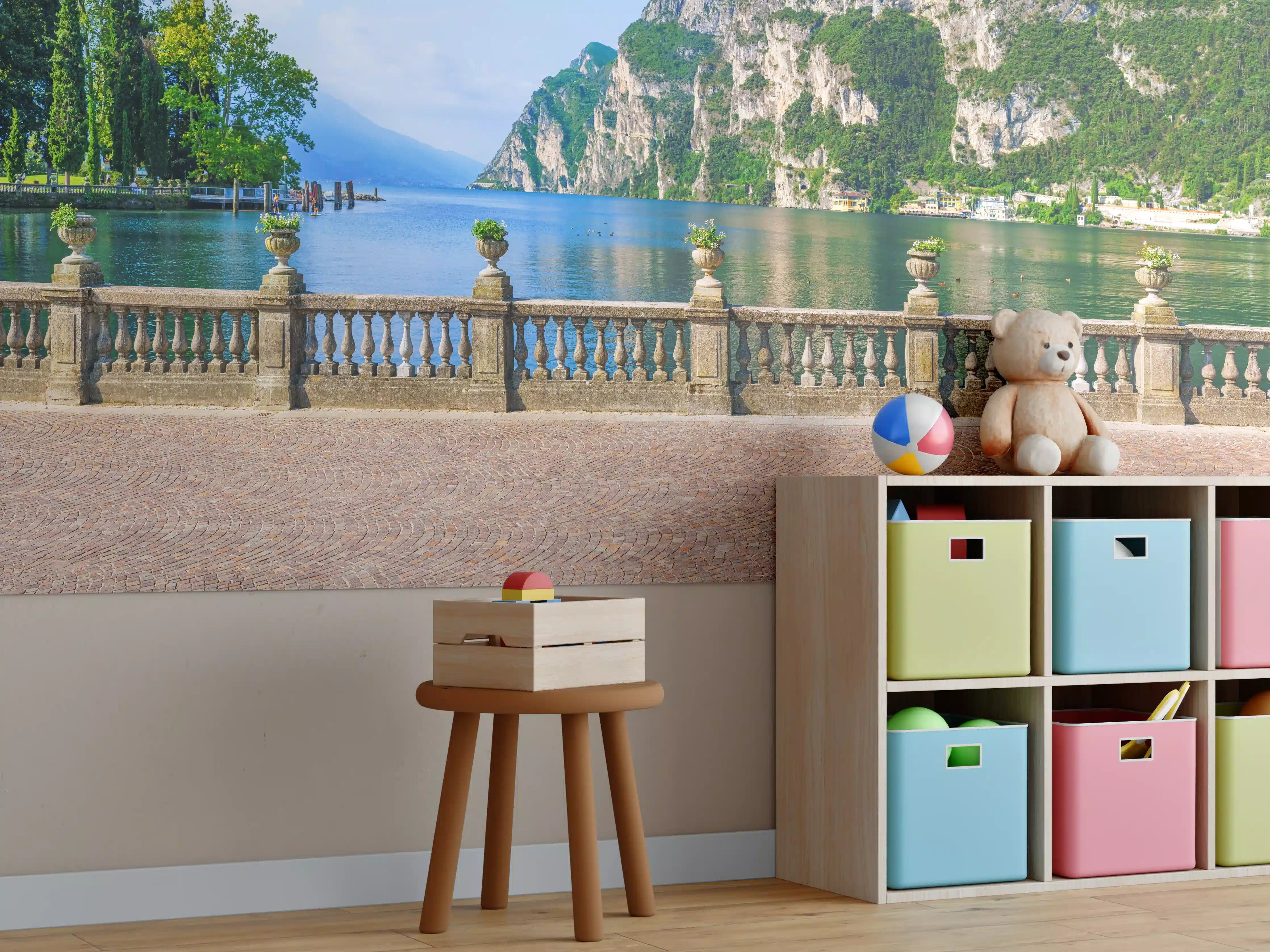 Kinderzimmer Wandgestaltung - Italien Riva del Garda See