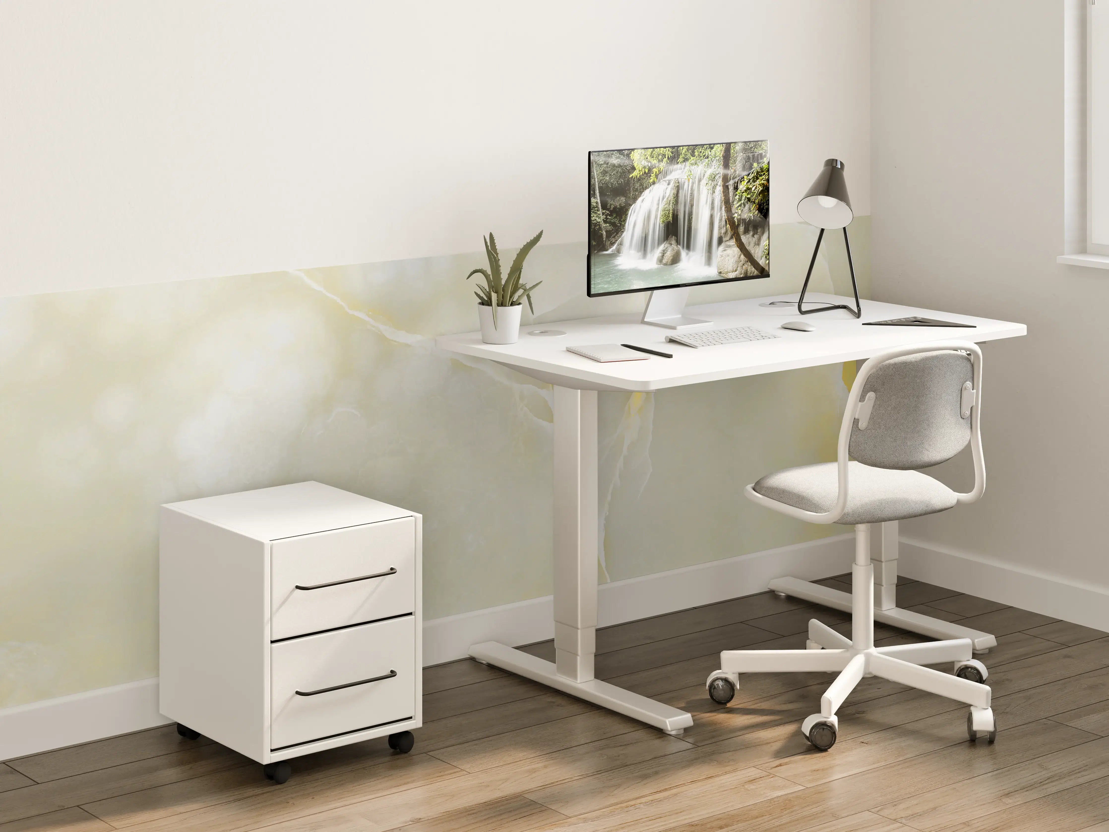 Kinderzimmer Wandgestaltung - Italienischer bunter Beige breccia Marmor