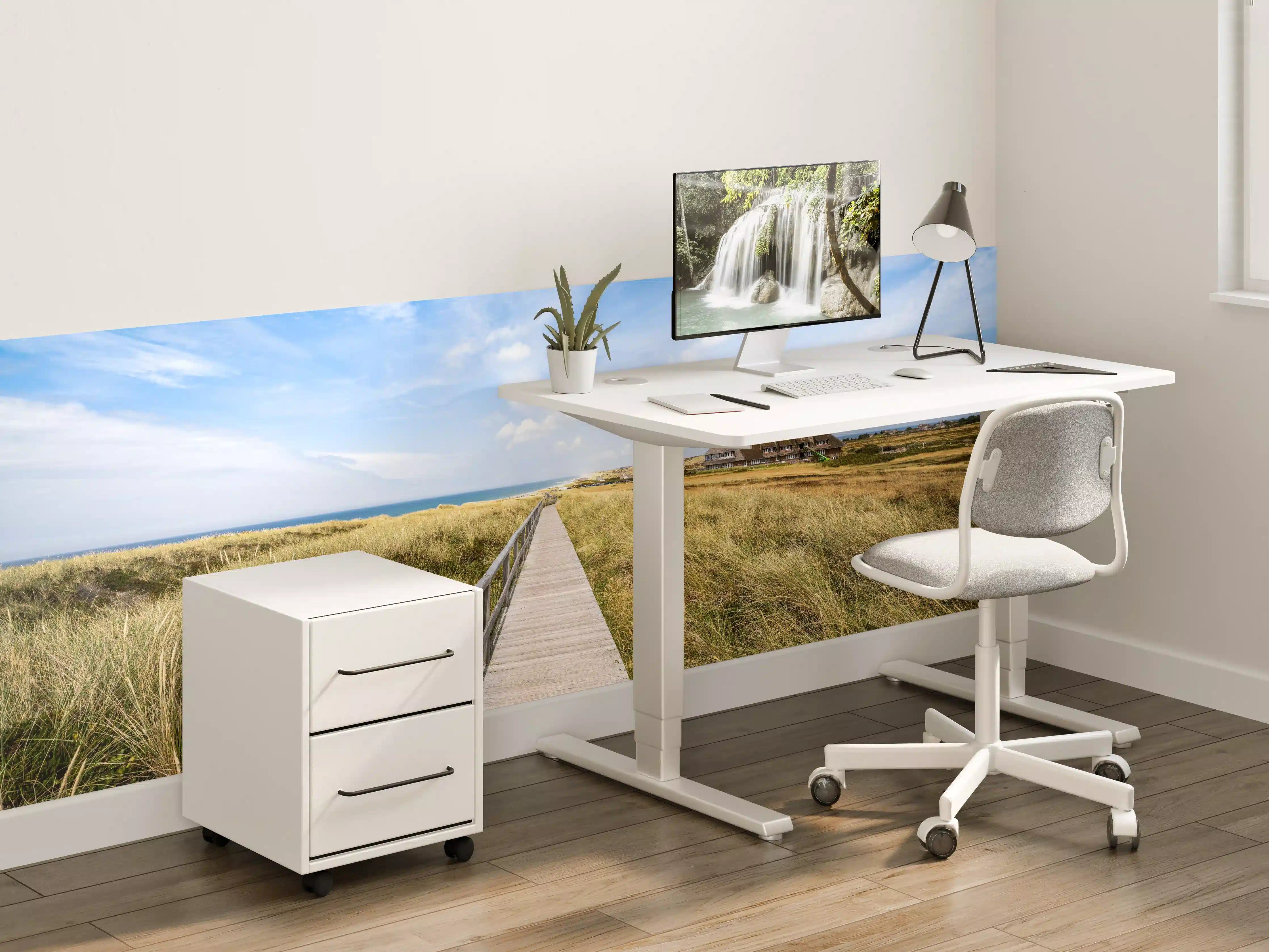 Kinderzimmer Wandgestaltung - Kampen Landschaft