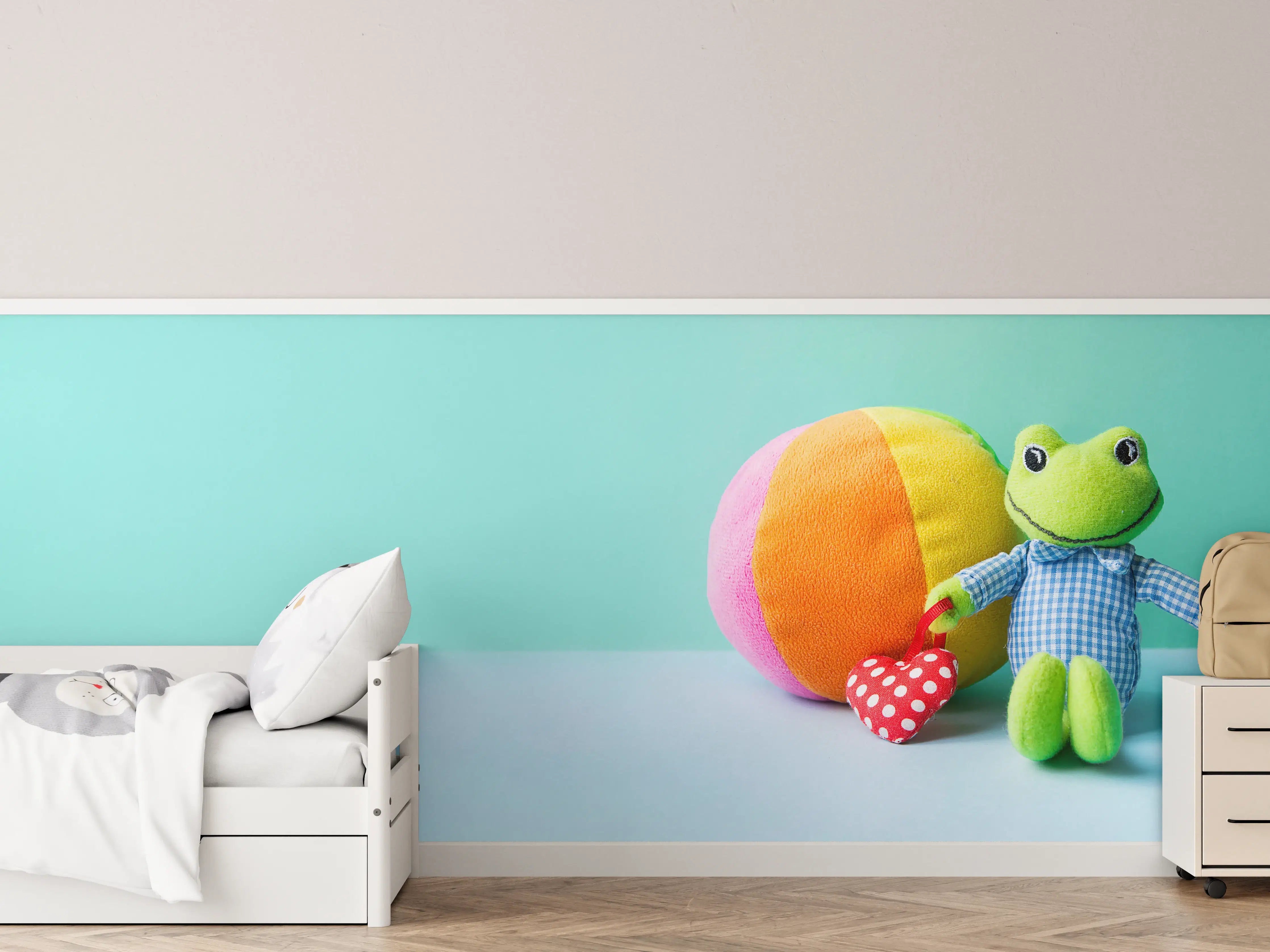 Kinderzimmer Wandgestaltung - Kinderspielzeug Kleiner Frosch