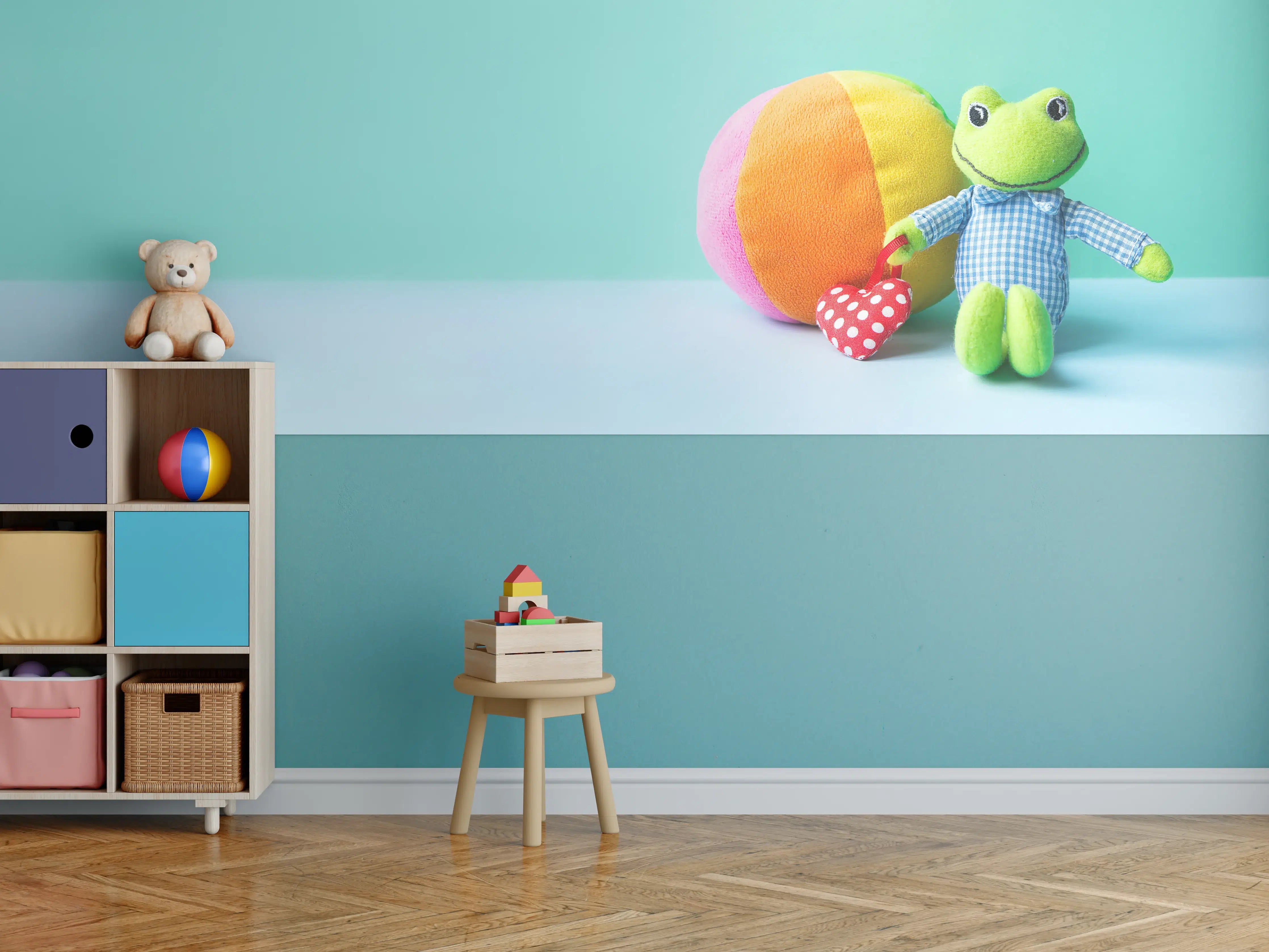 Kinderzimmer Wandgestaltung - Kinderspielzeug Kleiner Frosch