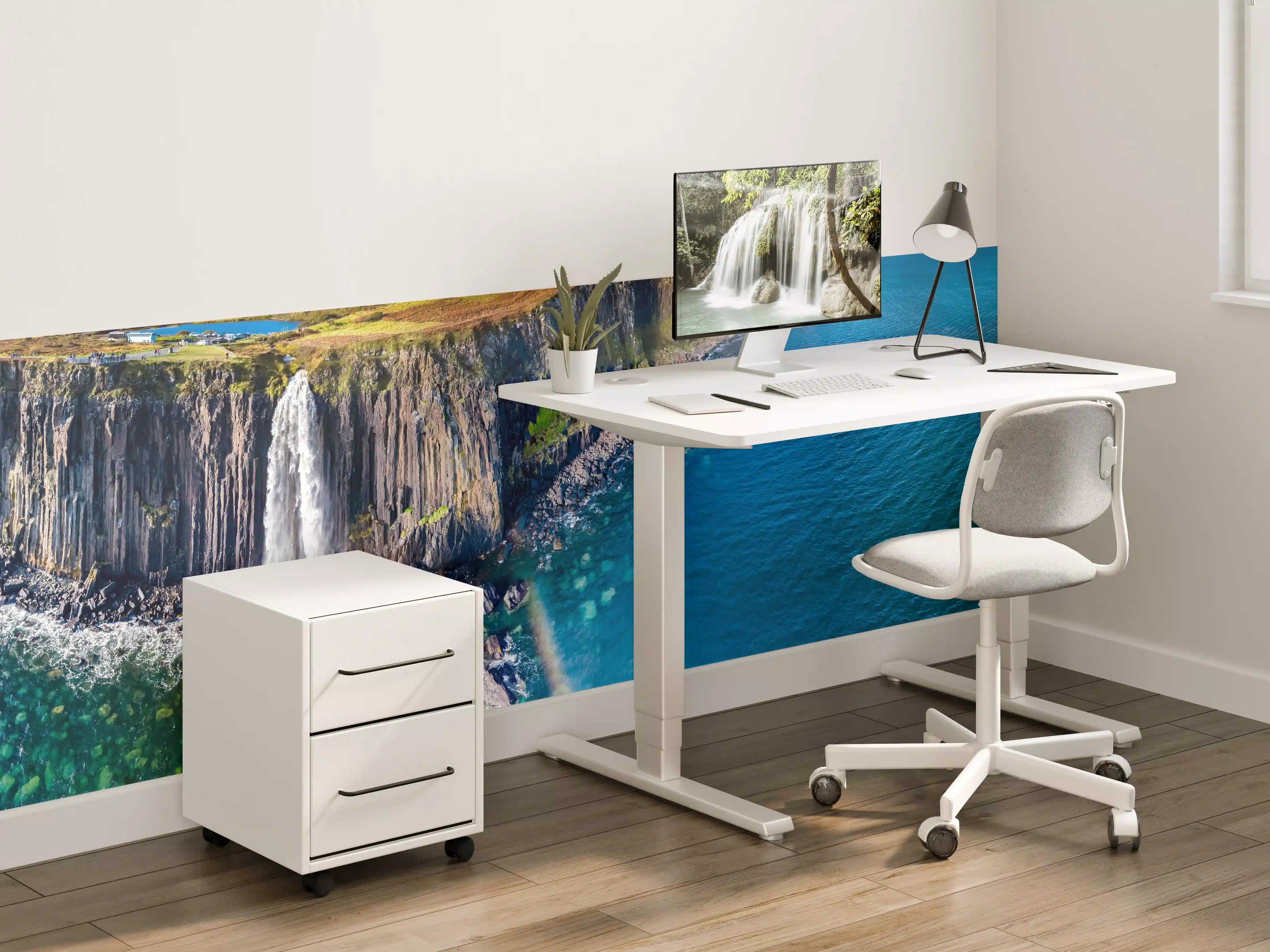 Kinderzimmer Wandgestaltung - Klippen von Staffin - Schottland