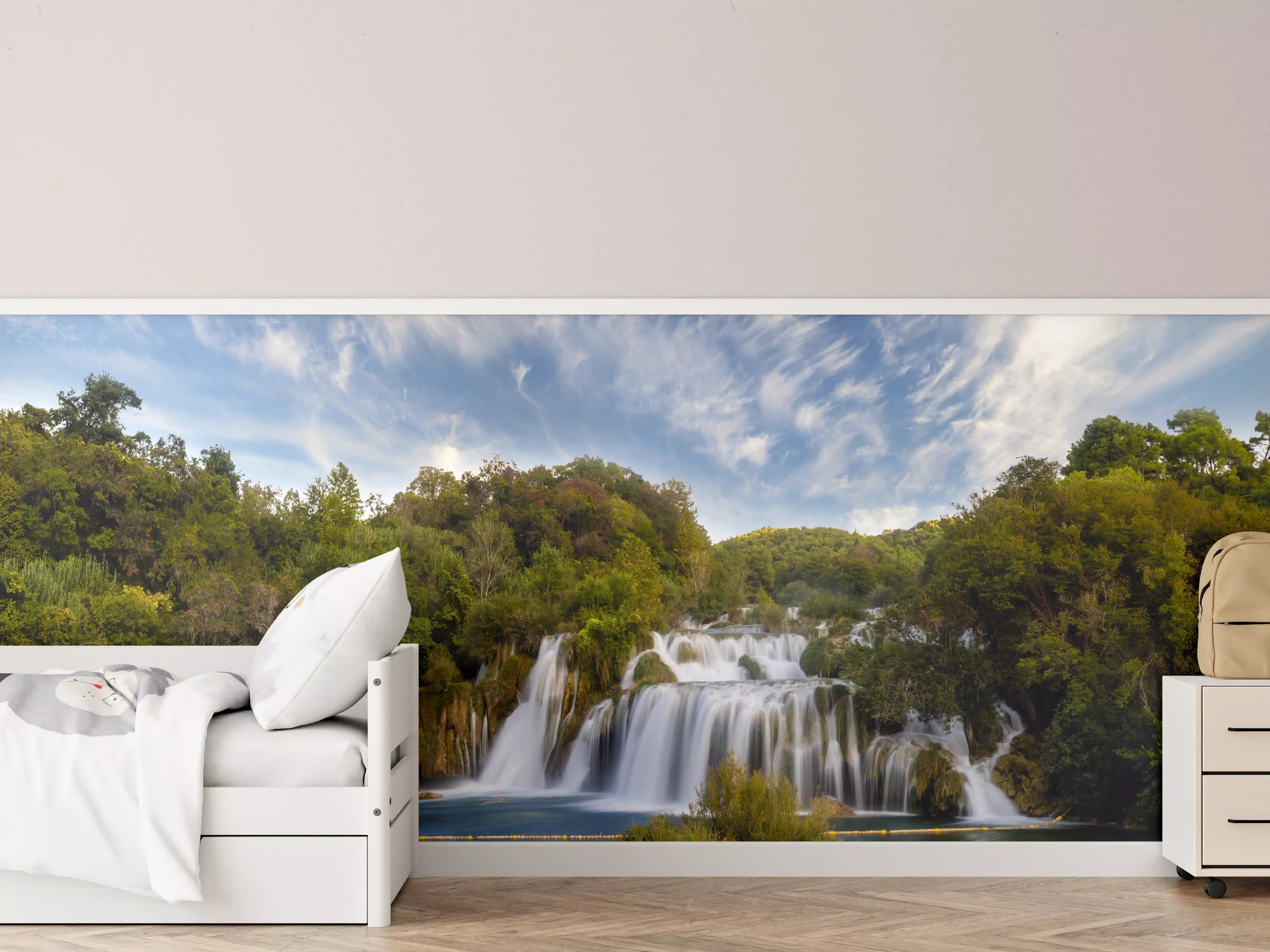 Kinderzimmer Wandgestaltung - Krka-Nationalpark-Panorama