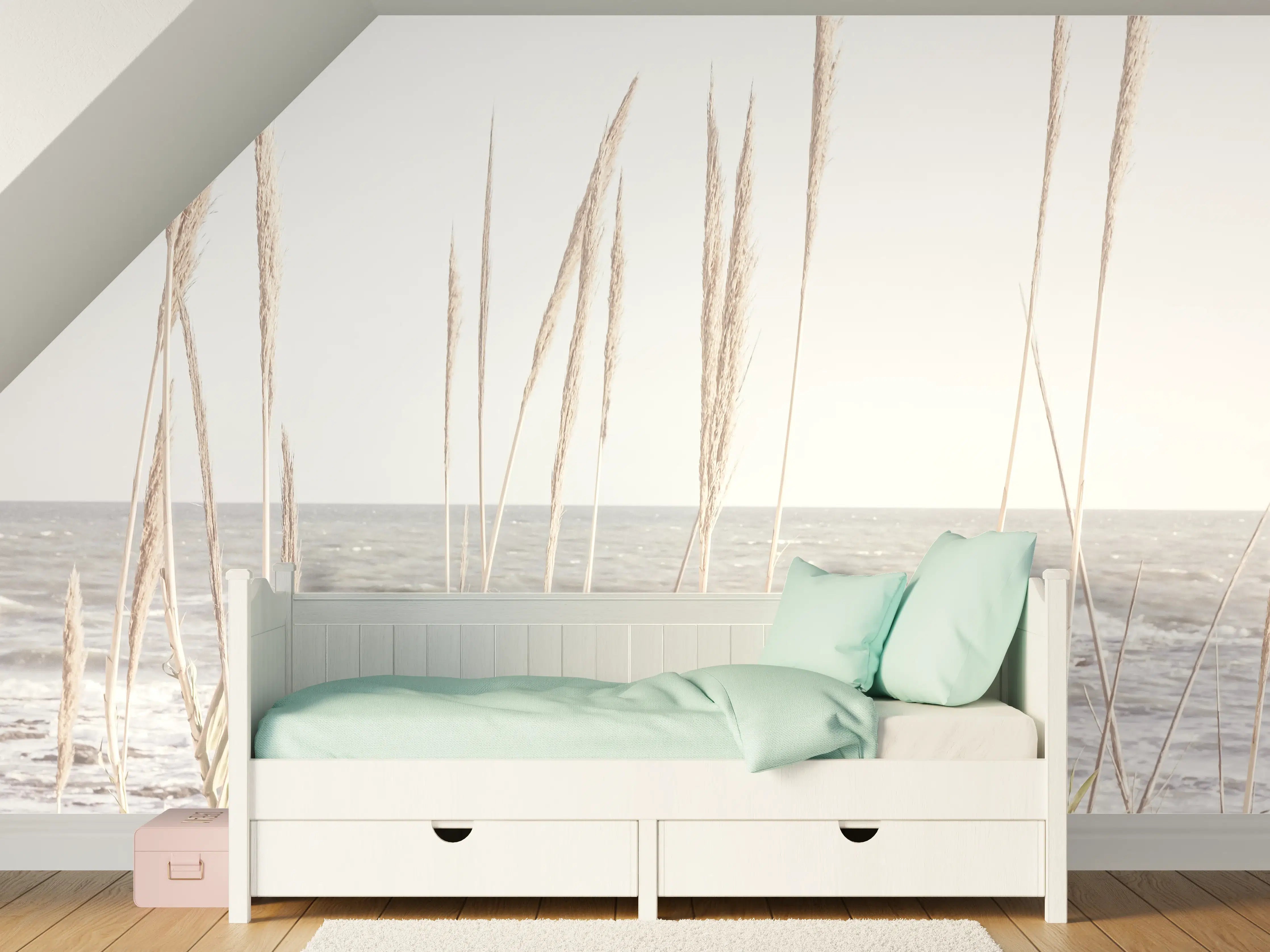 Kinderzimmer Wandgestaltung - Küstenbild - Am Meer