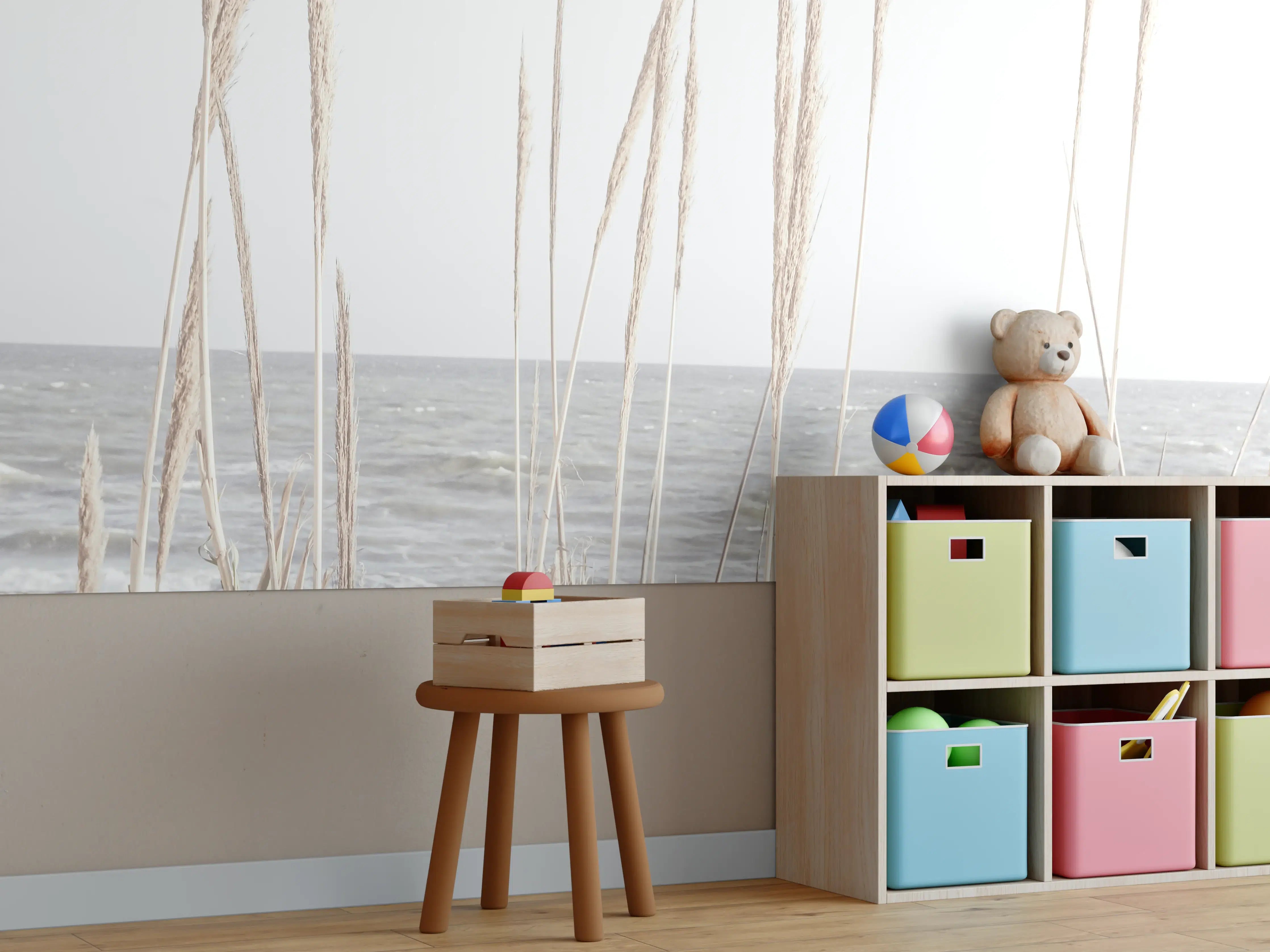 Kinderzimmer Wandgestaltung - Küstenbild - Am Meer