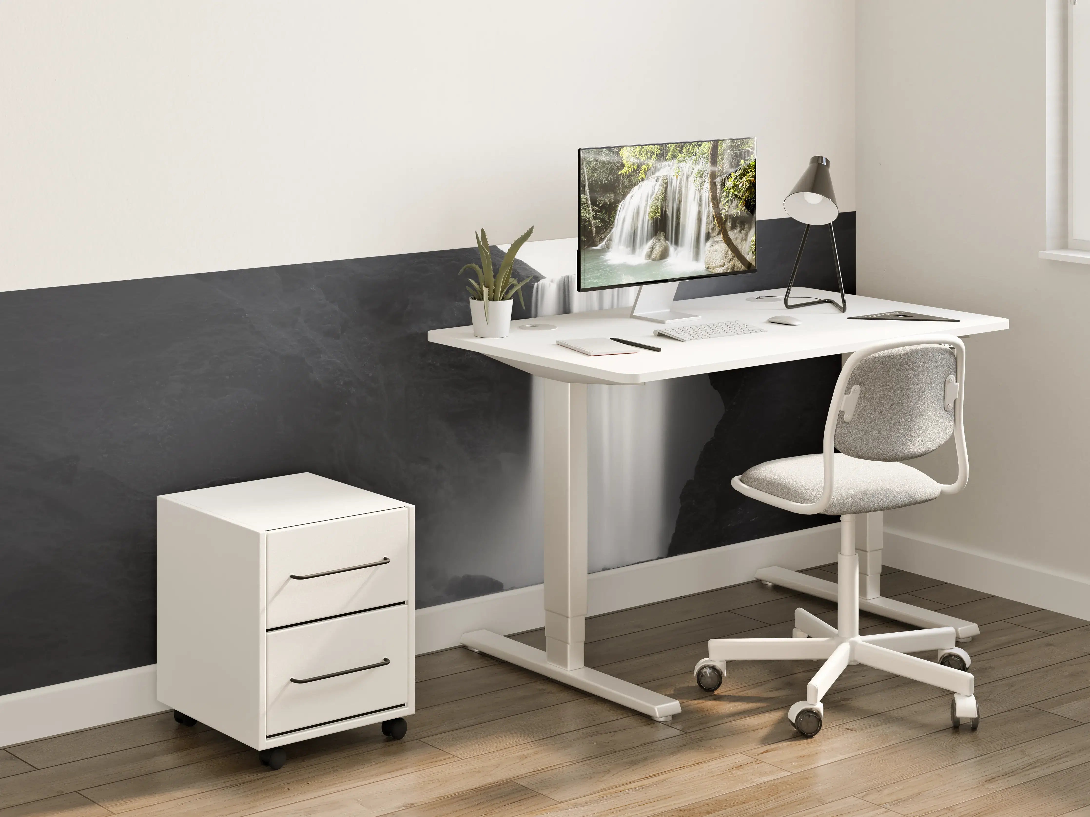 Kinderzimmer Wandgestaltung - Kunstfotografie - Skogafoss Wasserfall, Island