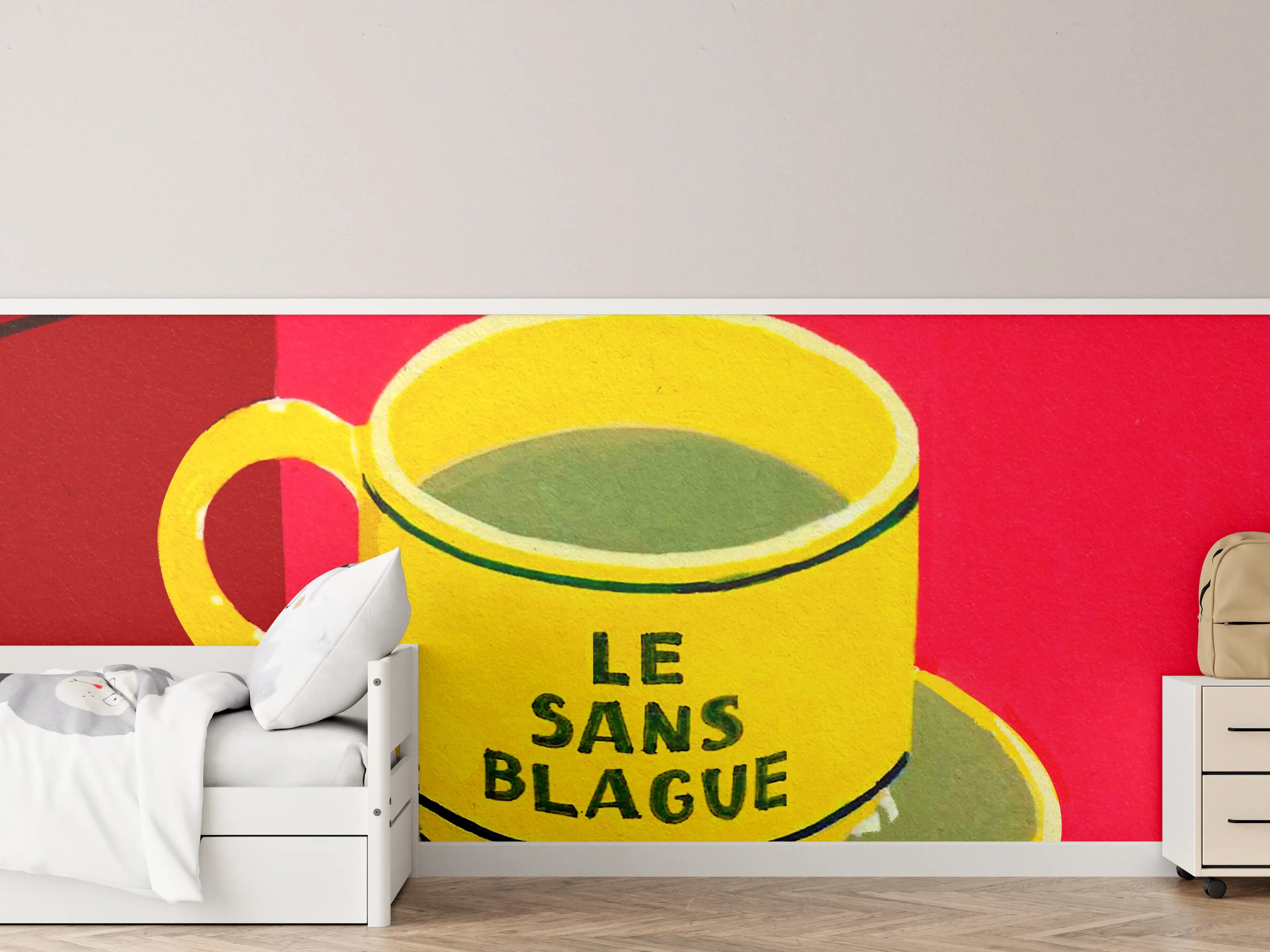 Kinderzimmer Wandgestaltung - Le Sans Blague