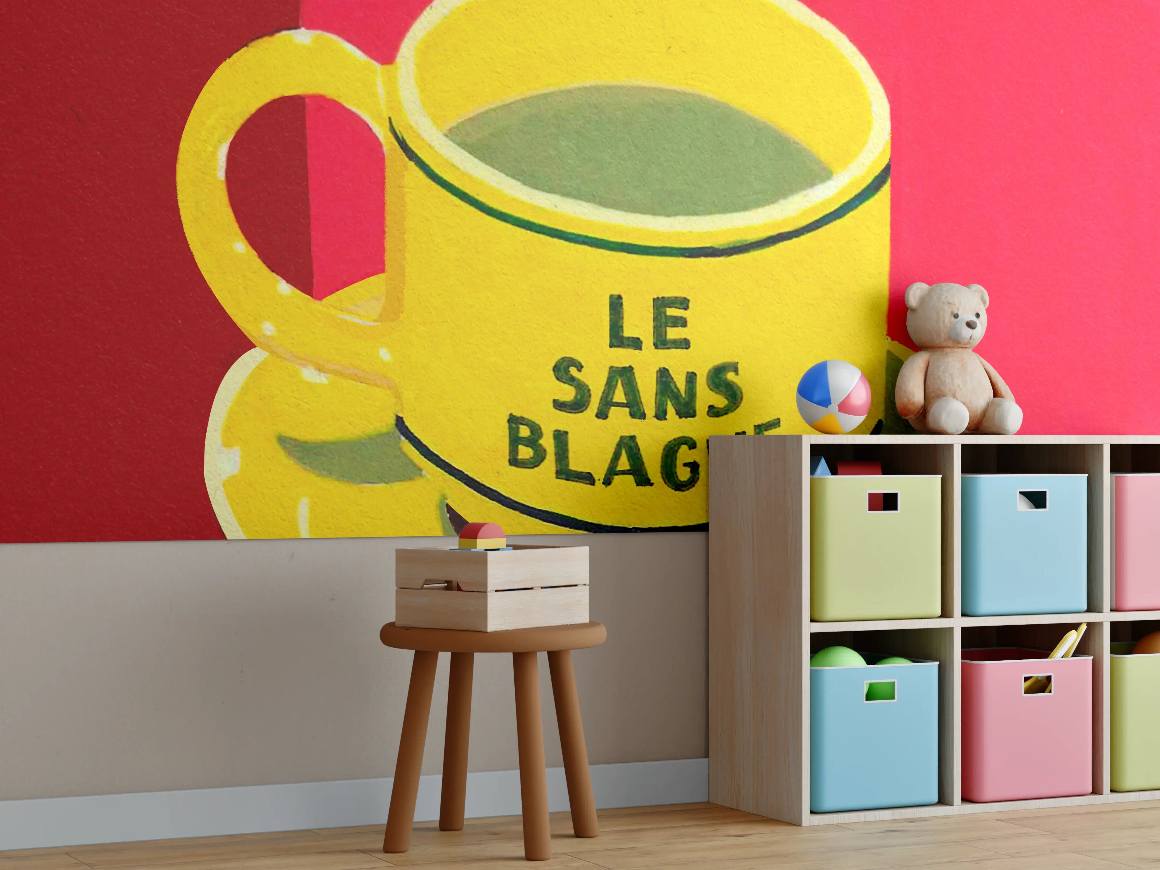 Kinderzimmer Wandgestaltung - Le Sans Blague