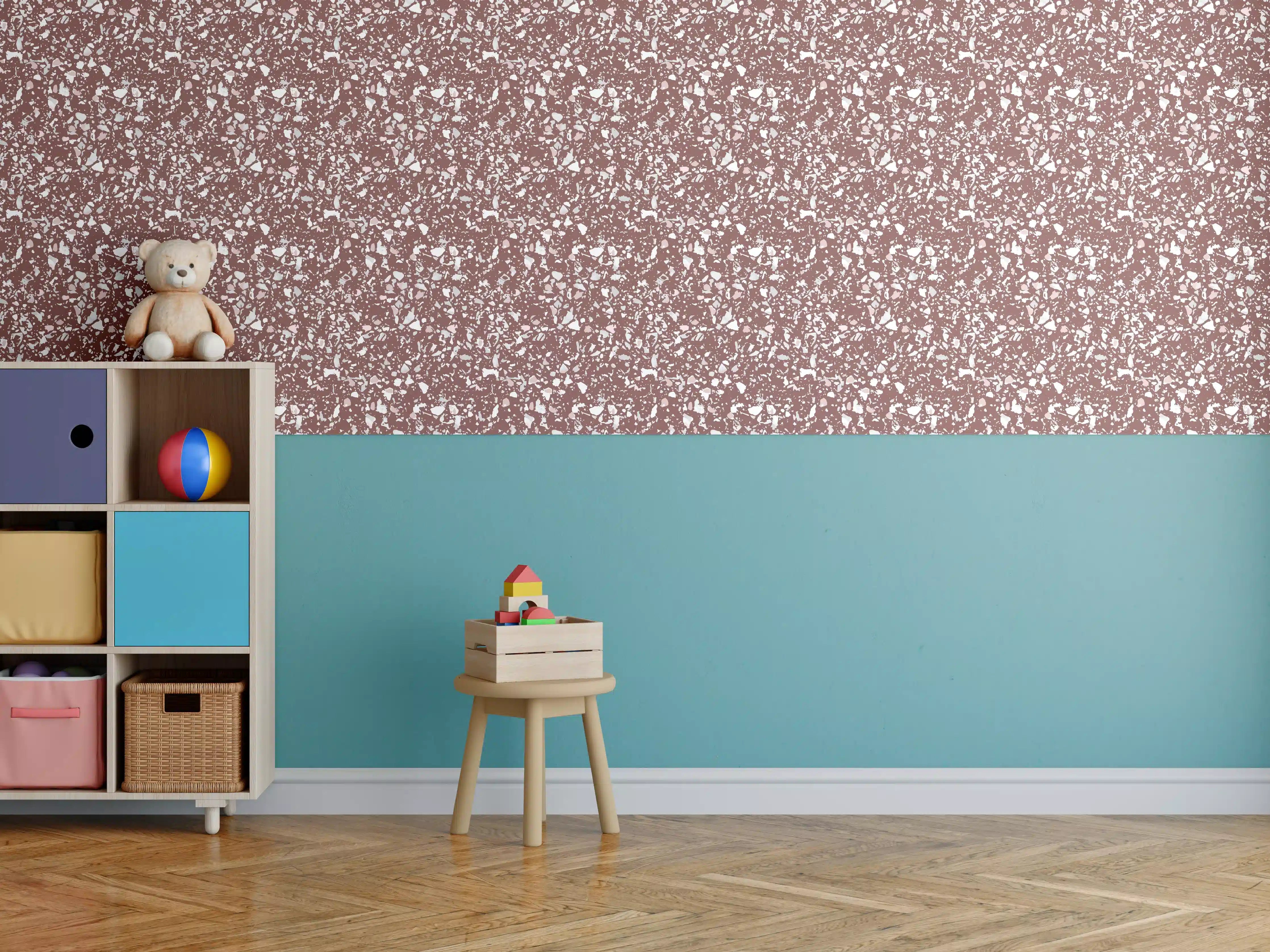 Kinderzimmer Wandgestaltung - Luxus-Grau- und Beigetöne-Terrassen