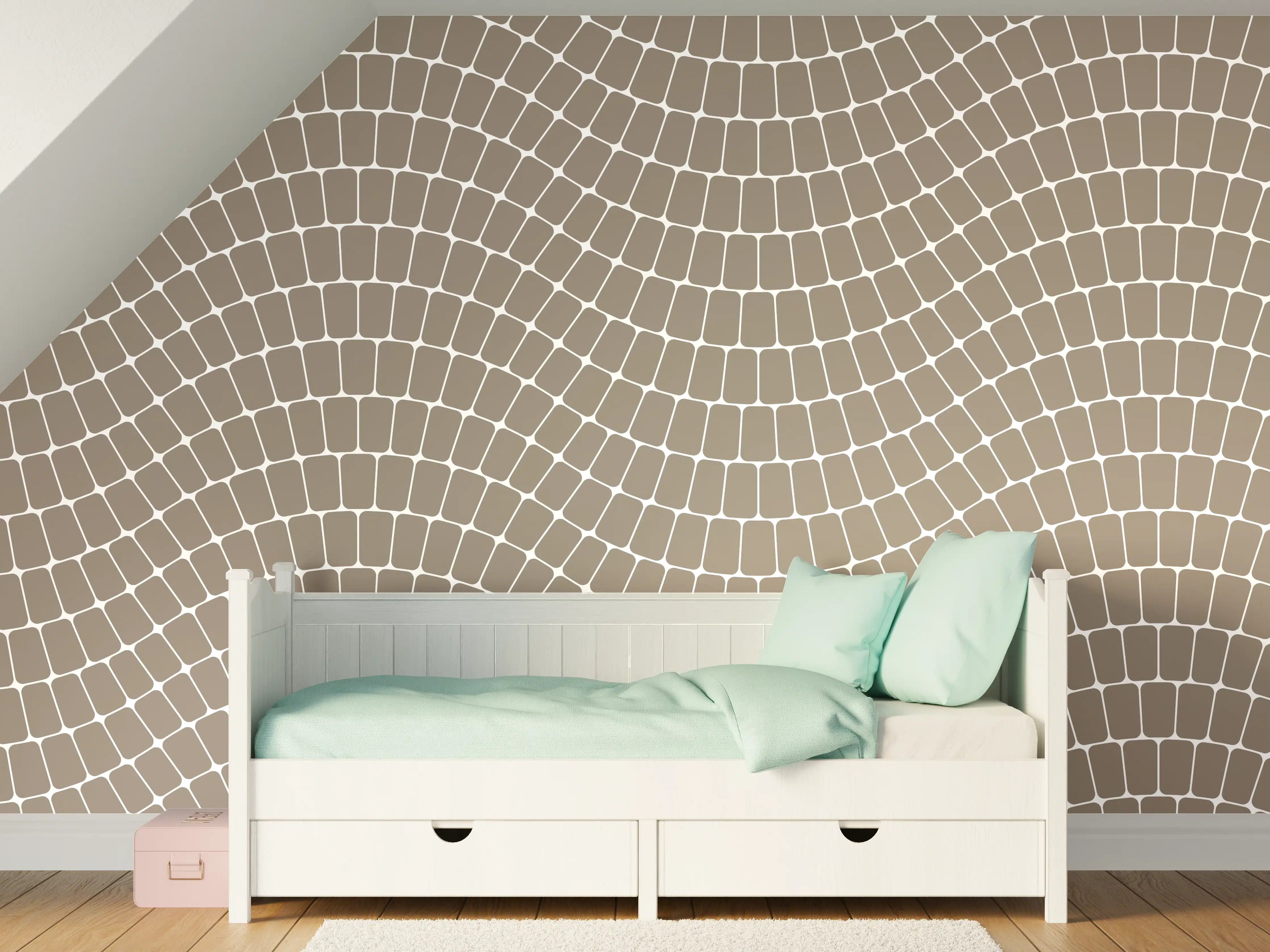 Kinderzimmer Wandgestaltung - Luxus-Grau-Marmor-Textur