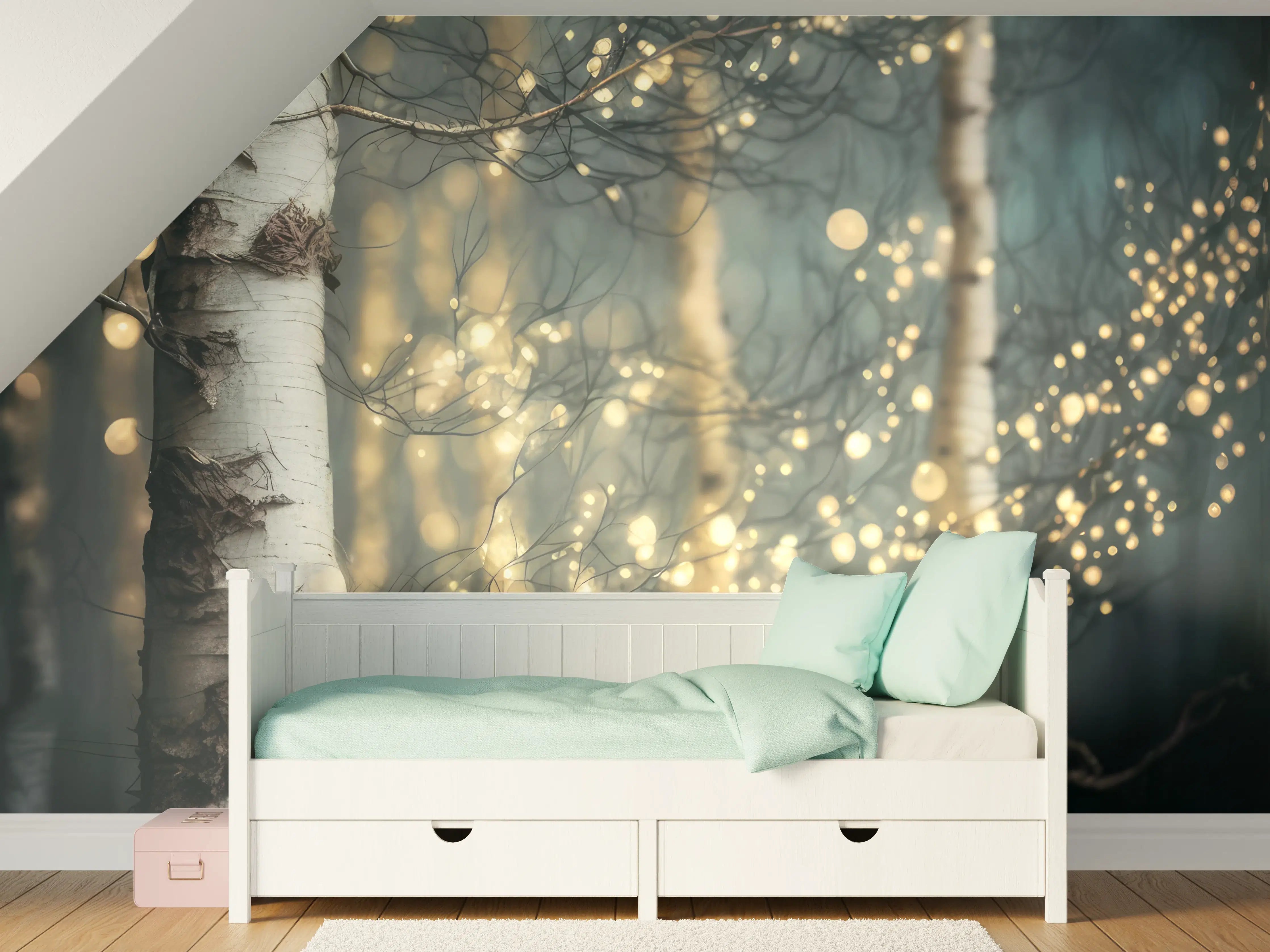 Kinderzimmer Wandgestaltung - Magischer Wald
