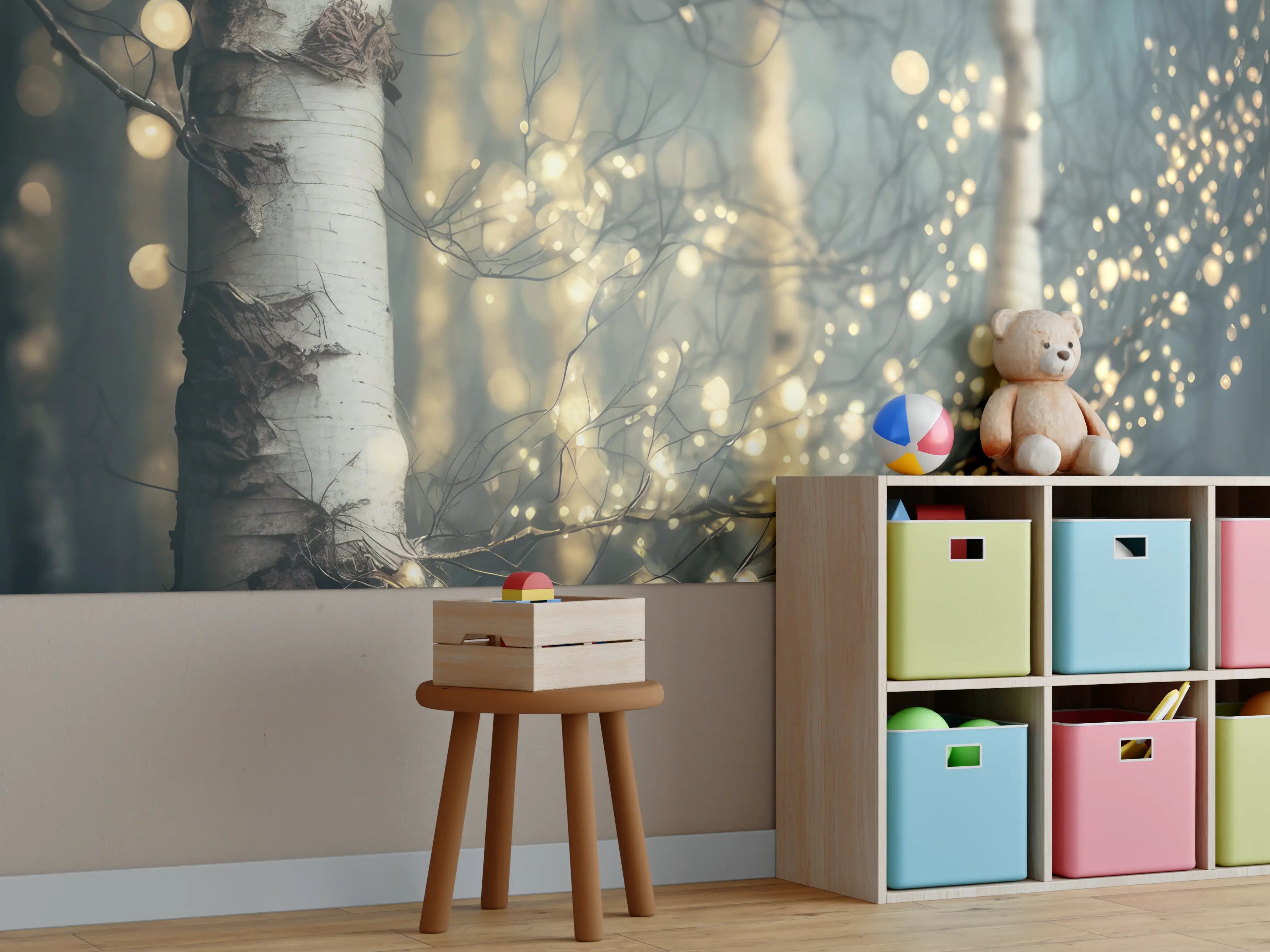 Kinderzimmer Wandgestaltung - Magischer Wald