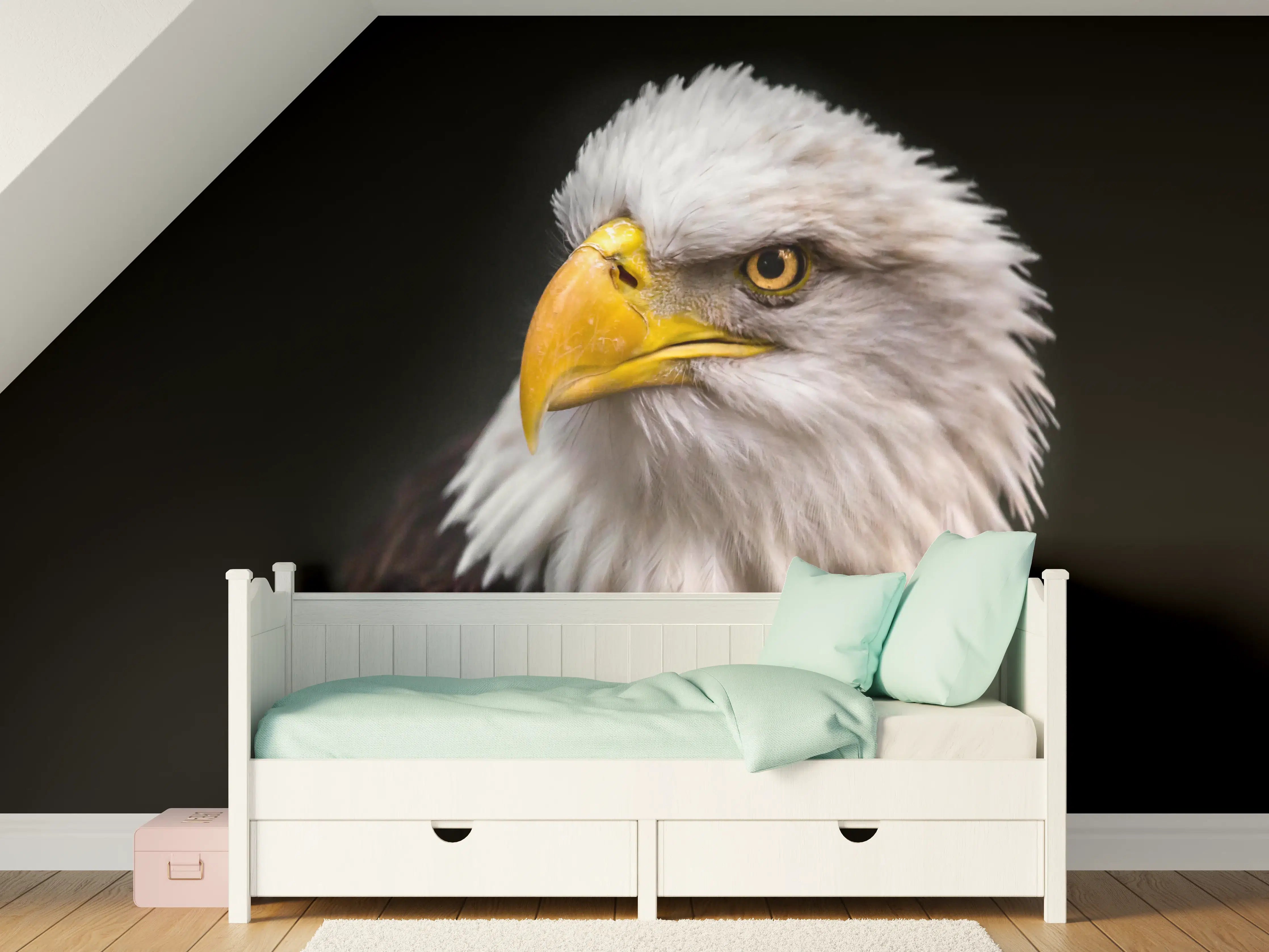 Kinderzimmer Wandgestaltung - Majestätischer Adler