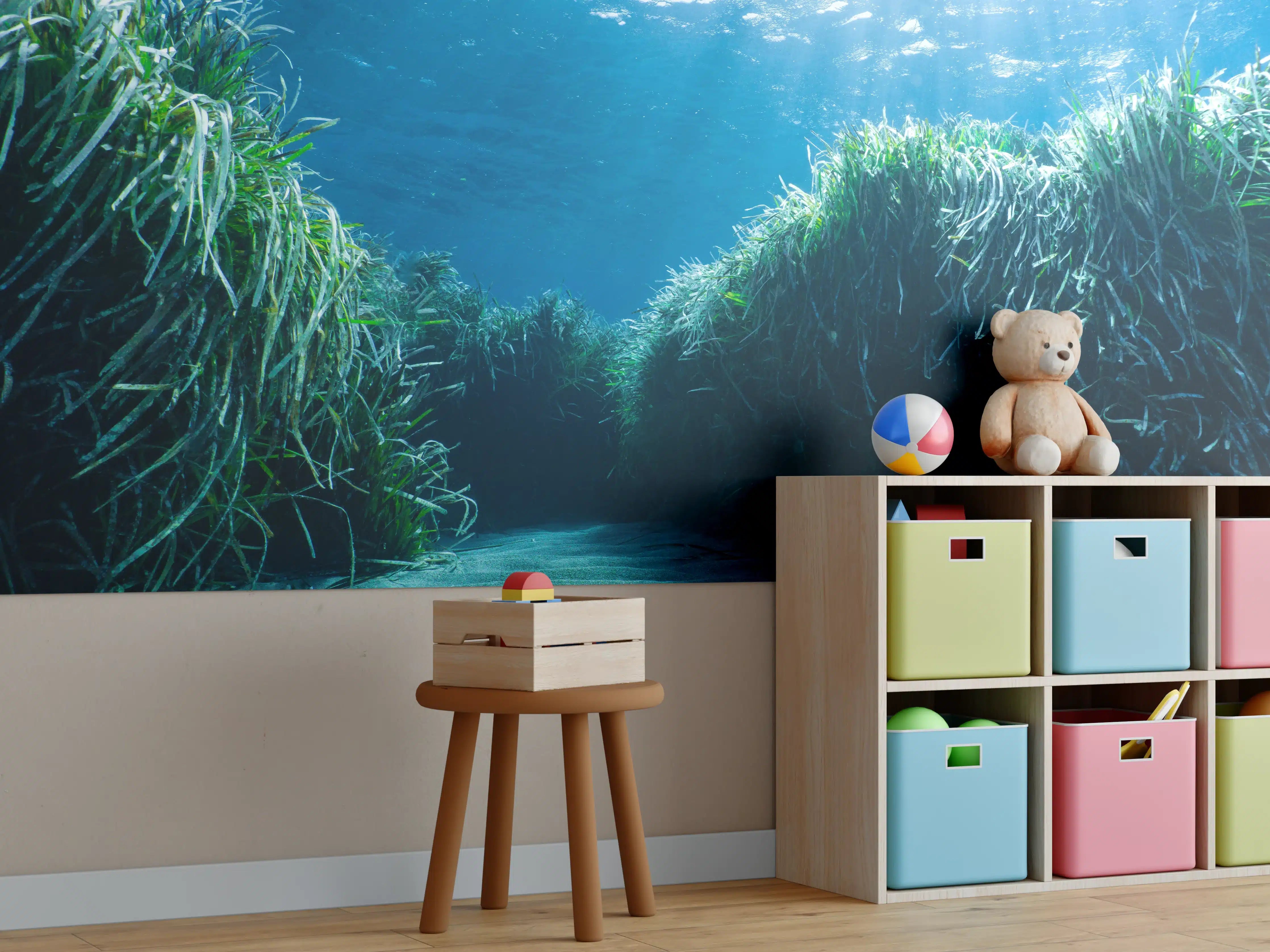 Kinderzimmer Wandgestaltung - Mesmerizing Unterwasser