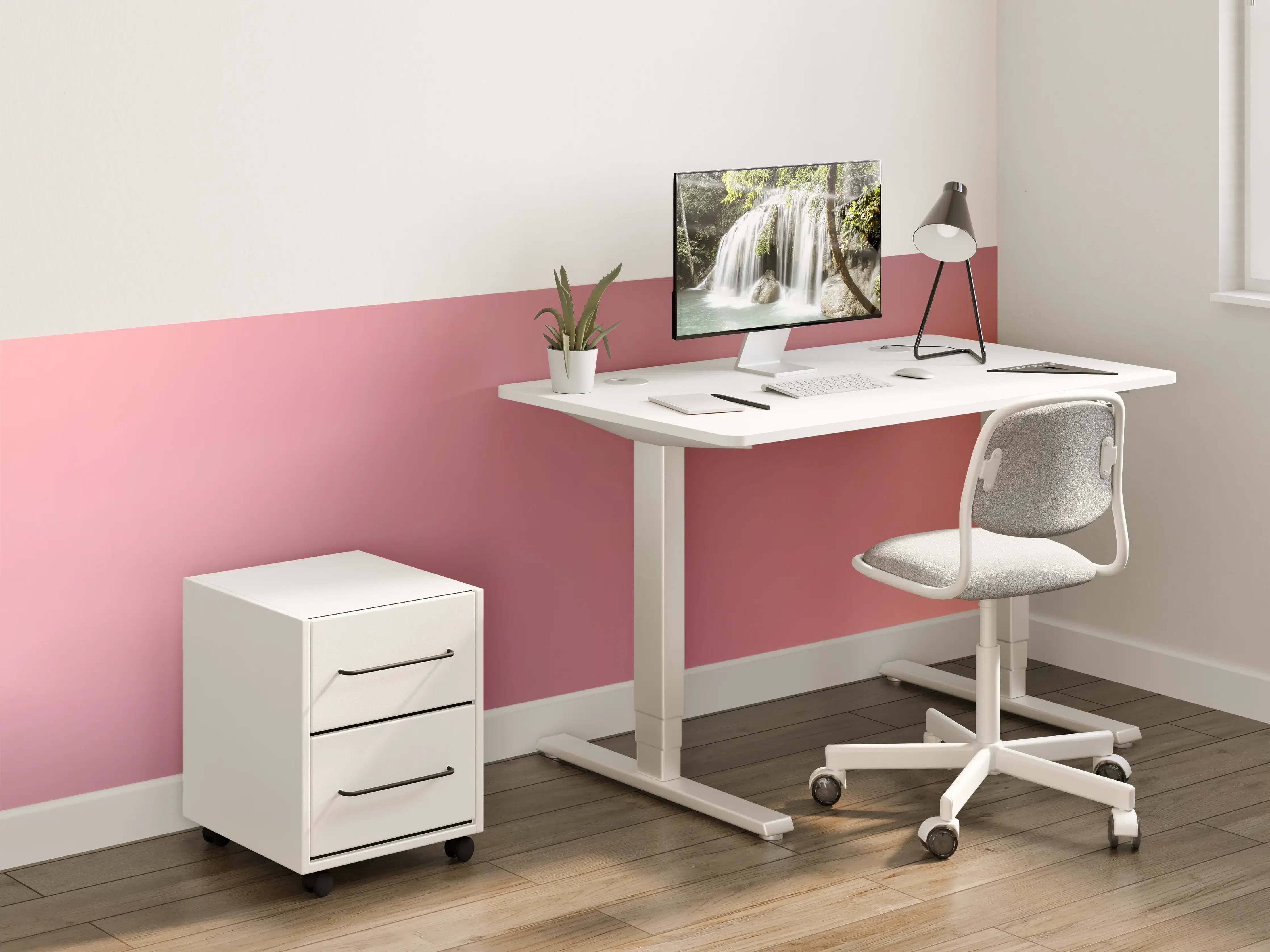 Kinderzimmer Wandgestaltung - Moderne Farbe mit sanfter Textur