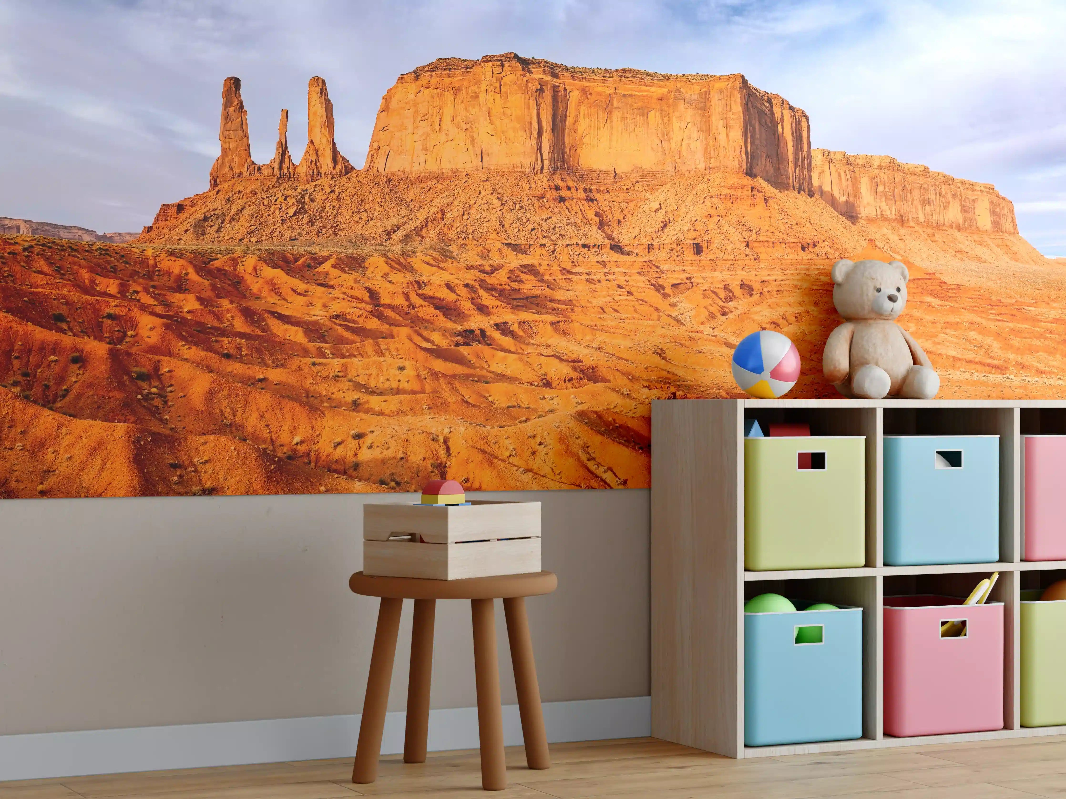 Kinderzimmer Wandgestaltung - Monumentale Tallandschaft