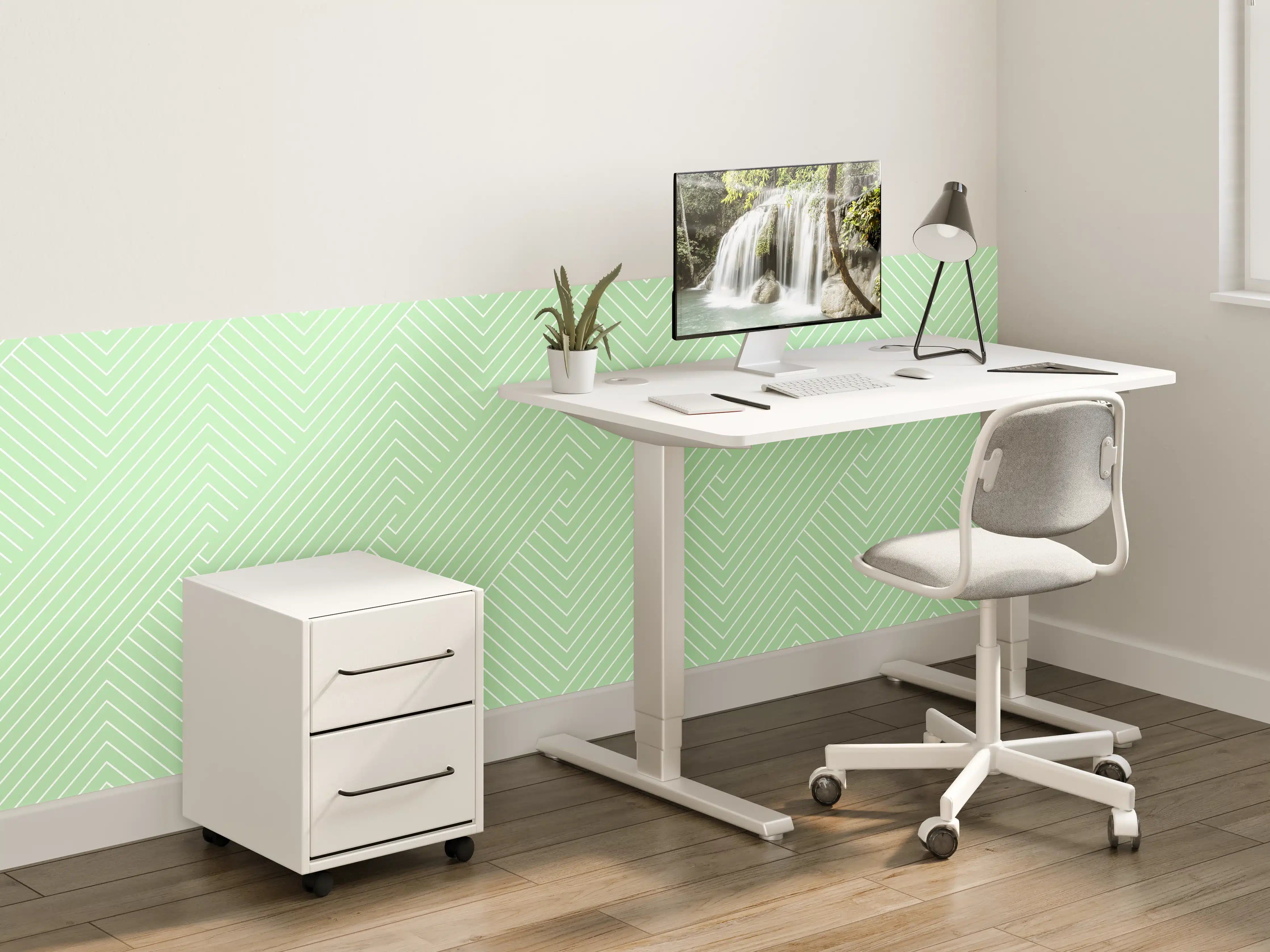 Kinderzimmer Wandgestaltung - Muskauer Muschio-Muster