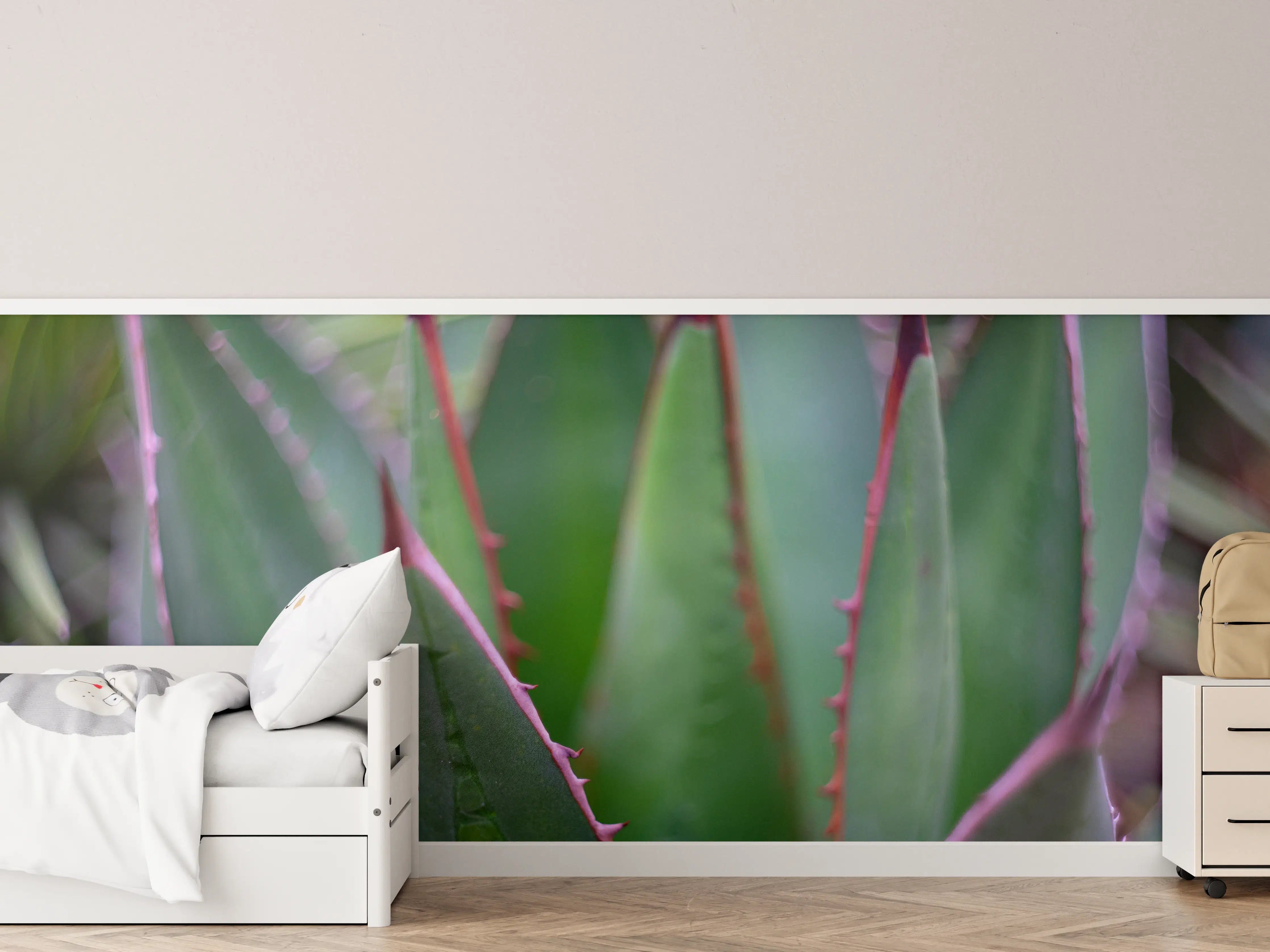 Kinderzimmer Wandgestaltung - Nahaufnahme - Agave ghiesbreghti