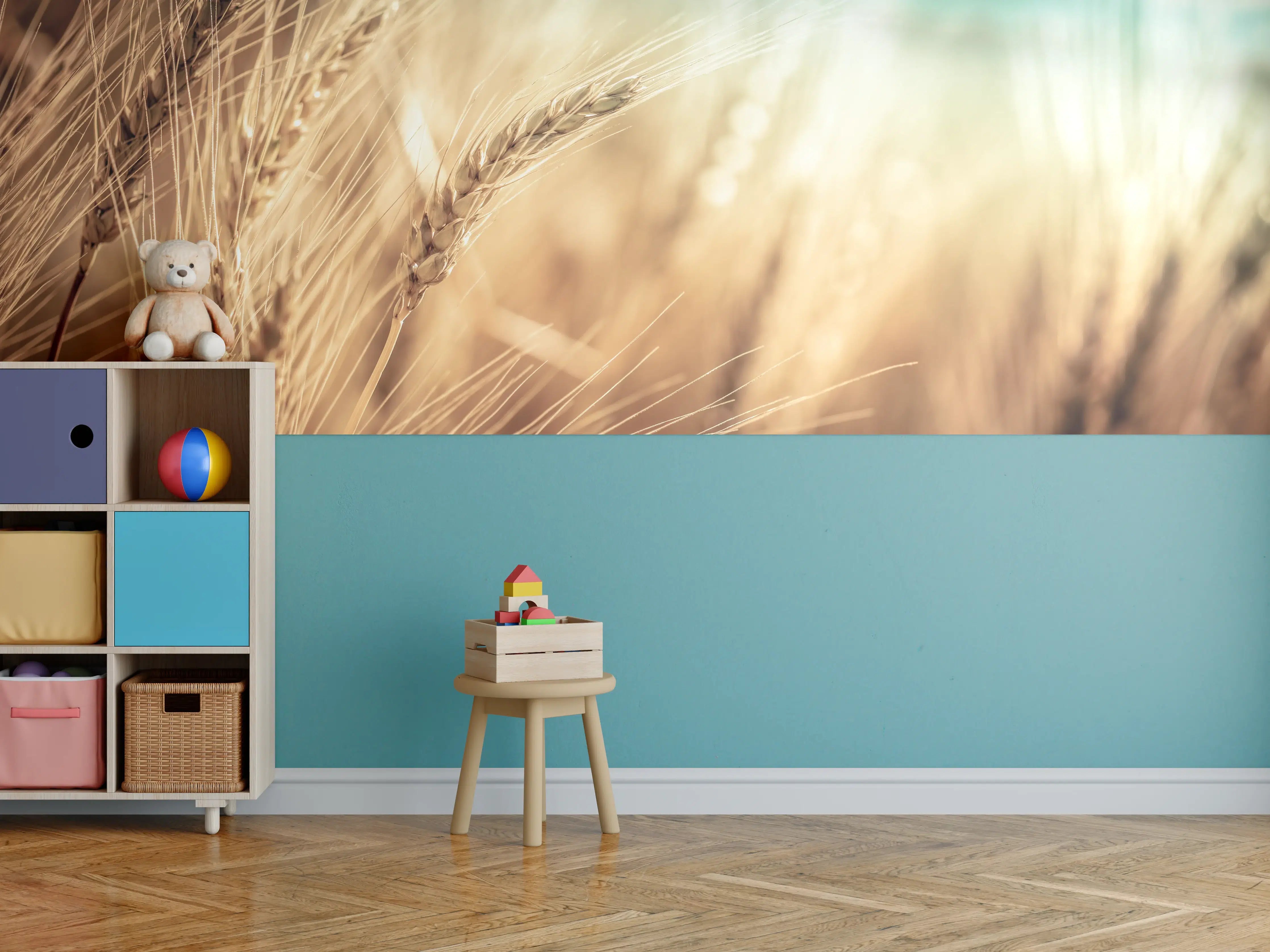 Kinderzimmer Wandgestaltung - Nahaufnahme von einer Frühlingsblume