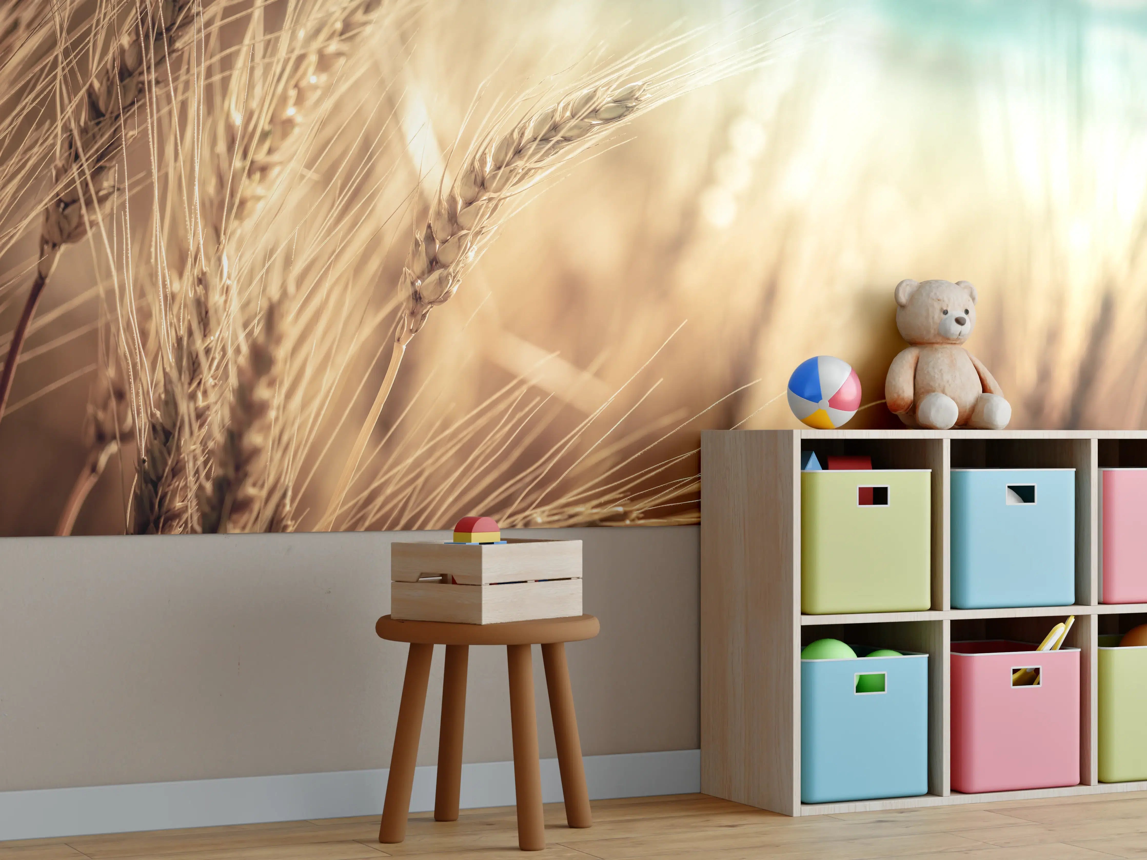 Kinderzimmer Wandgestaltung - Nahaufnahme von einer Frühlingsblume