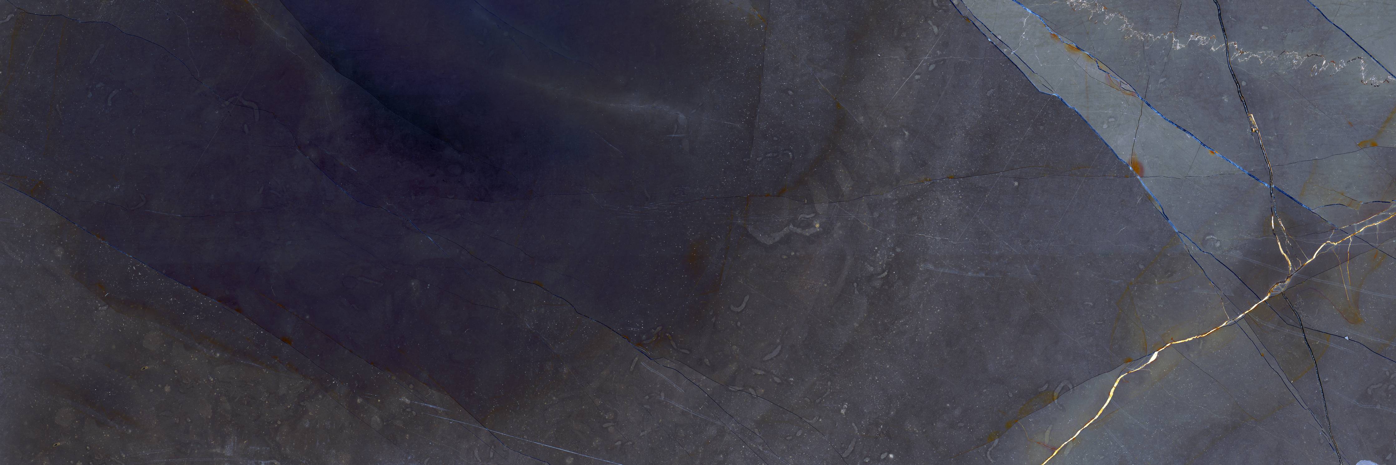 Kinderzimmer Wandgestaltung-Natürliches blaues Marmormuster