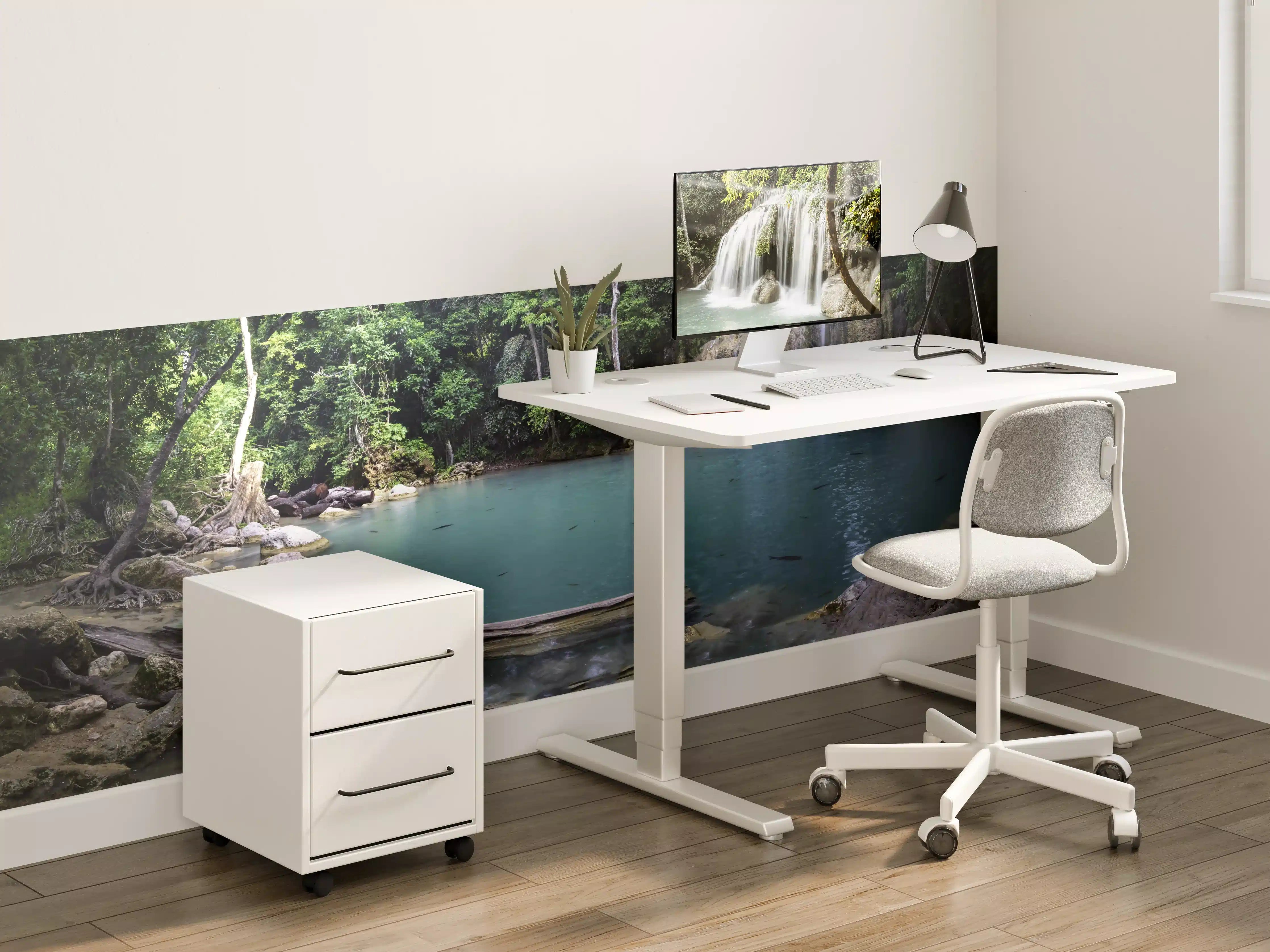 Kinderzimmer Wandgestaltung - Naturpool im Grünen