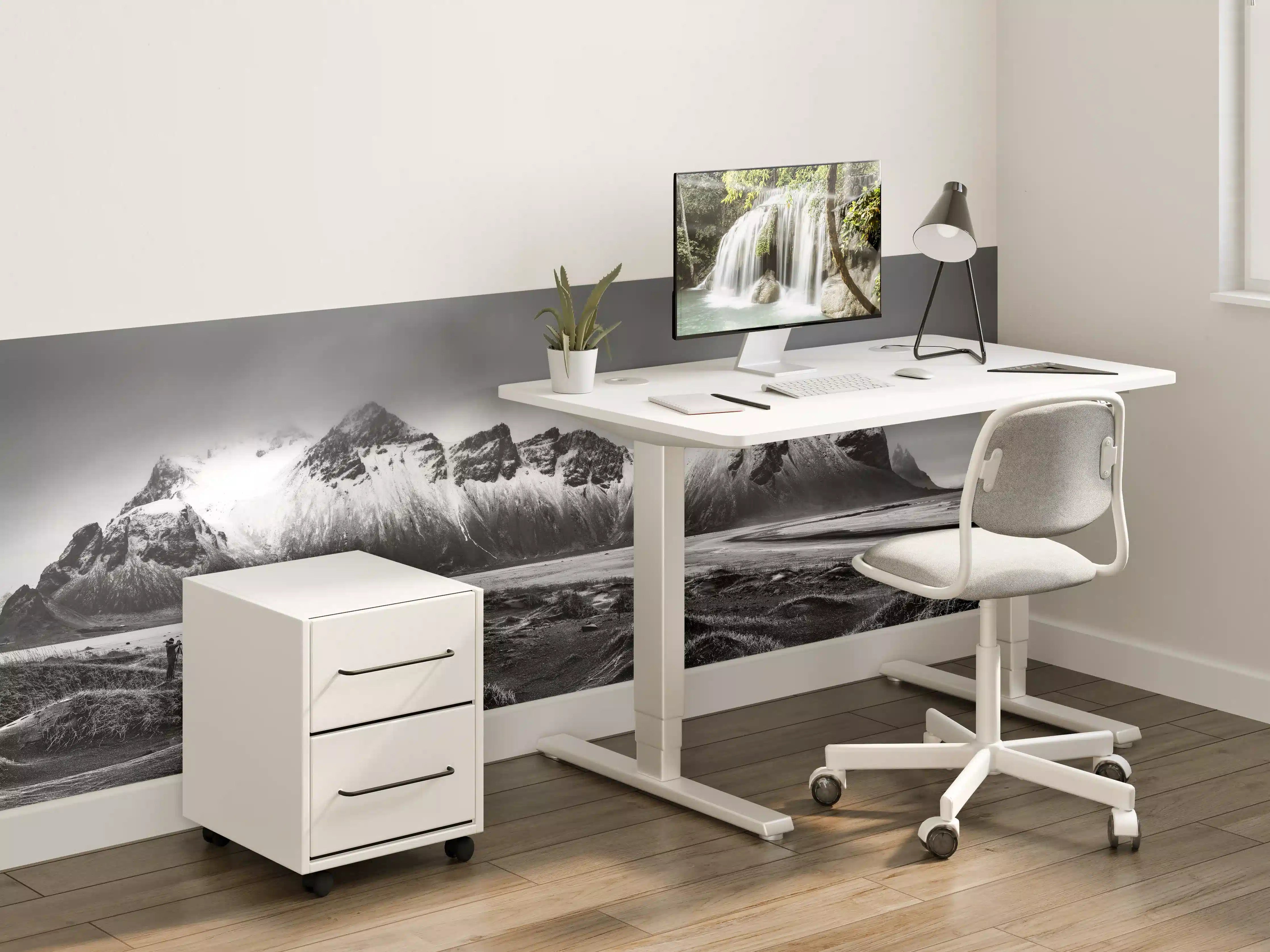 Kinderzimmer Wandgestaltung - Panorama - Bergkette Vestrahorn