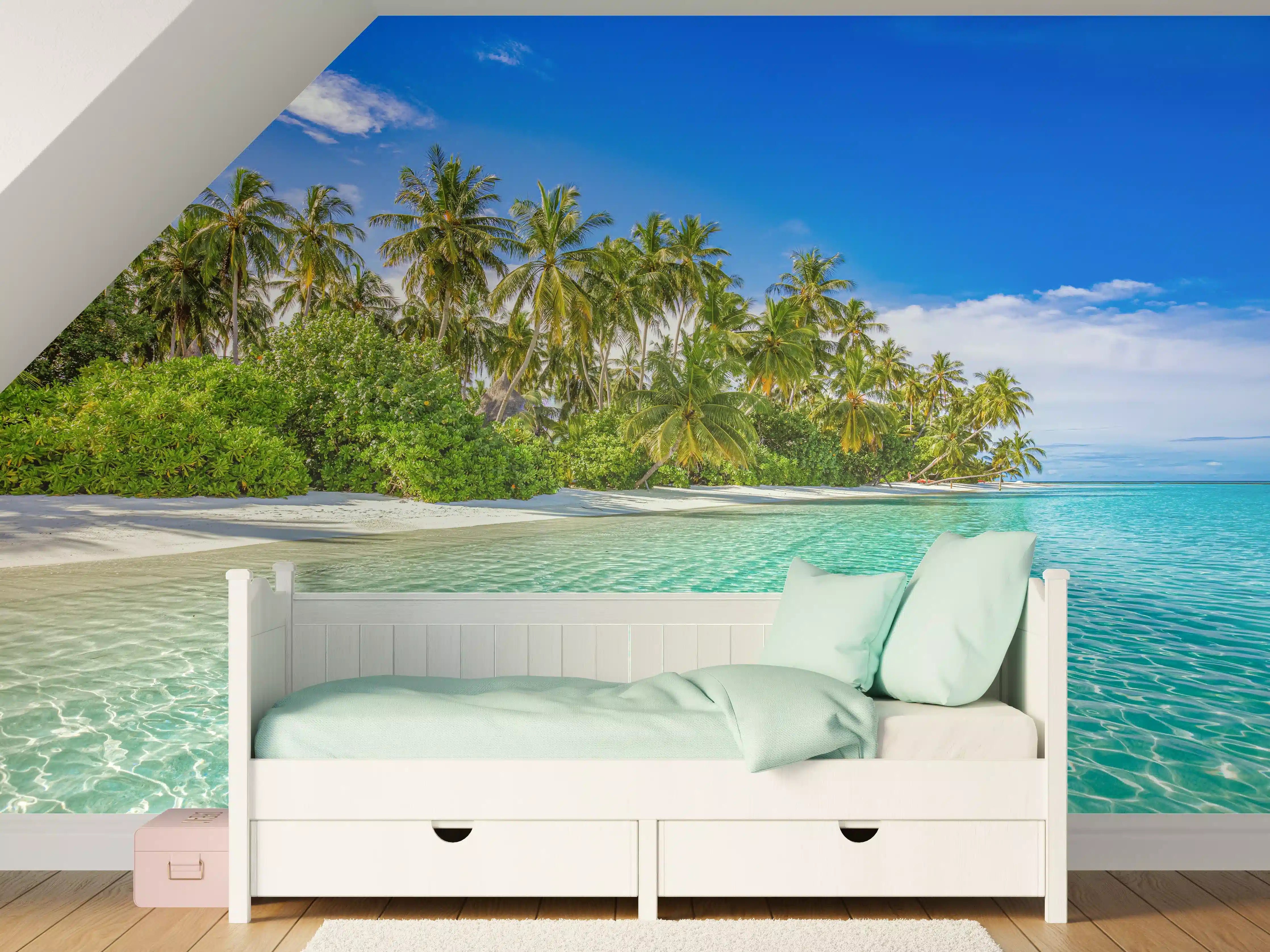 Kinderzimmer Wandgestaltung - Paradiesische Insel
