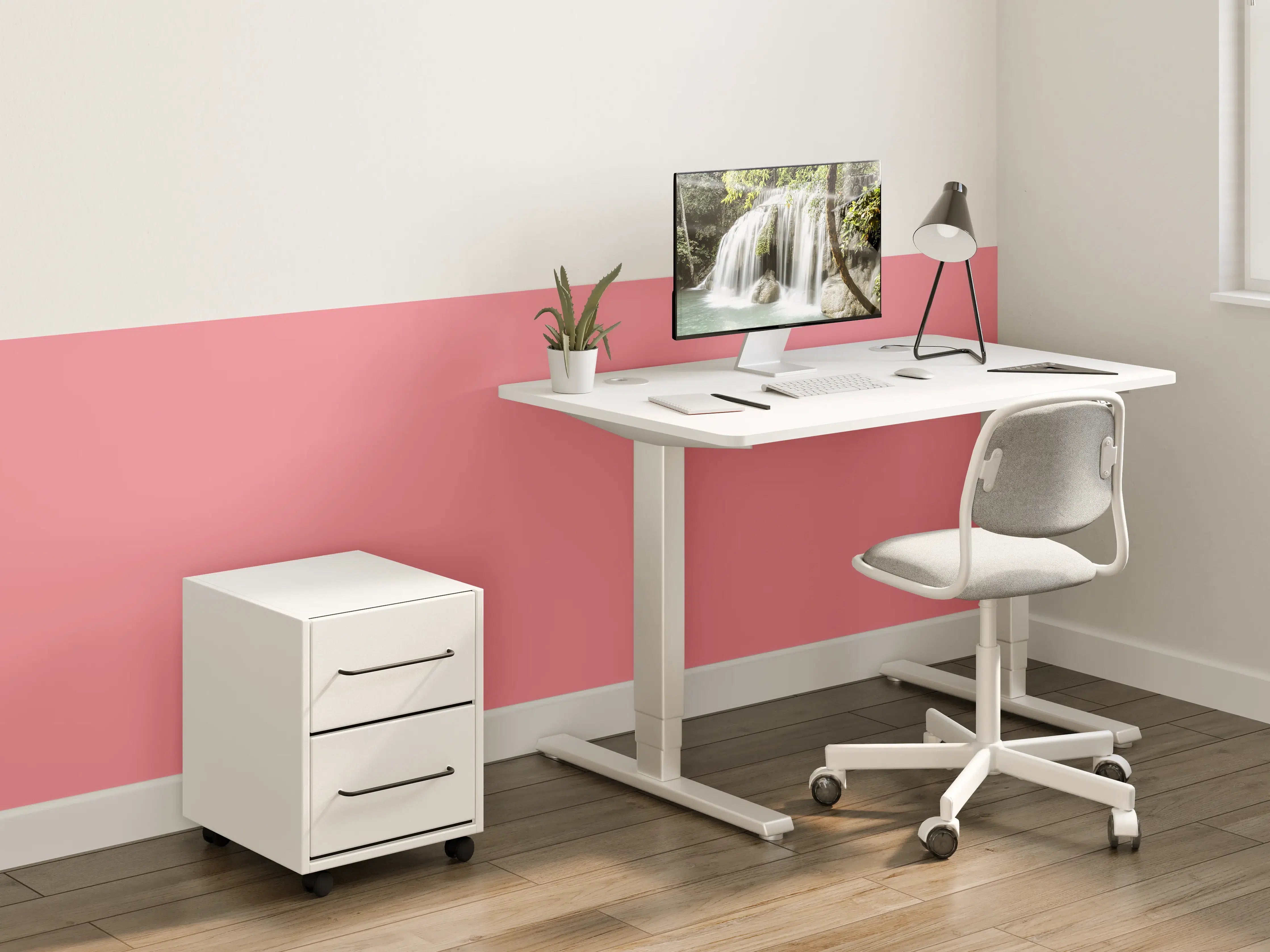 Kinderzimmer Wandgestaltung - RAL 3014 (Altrosa)