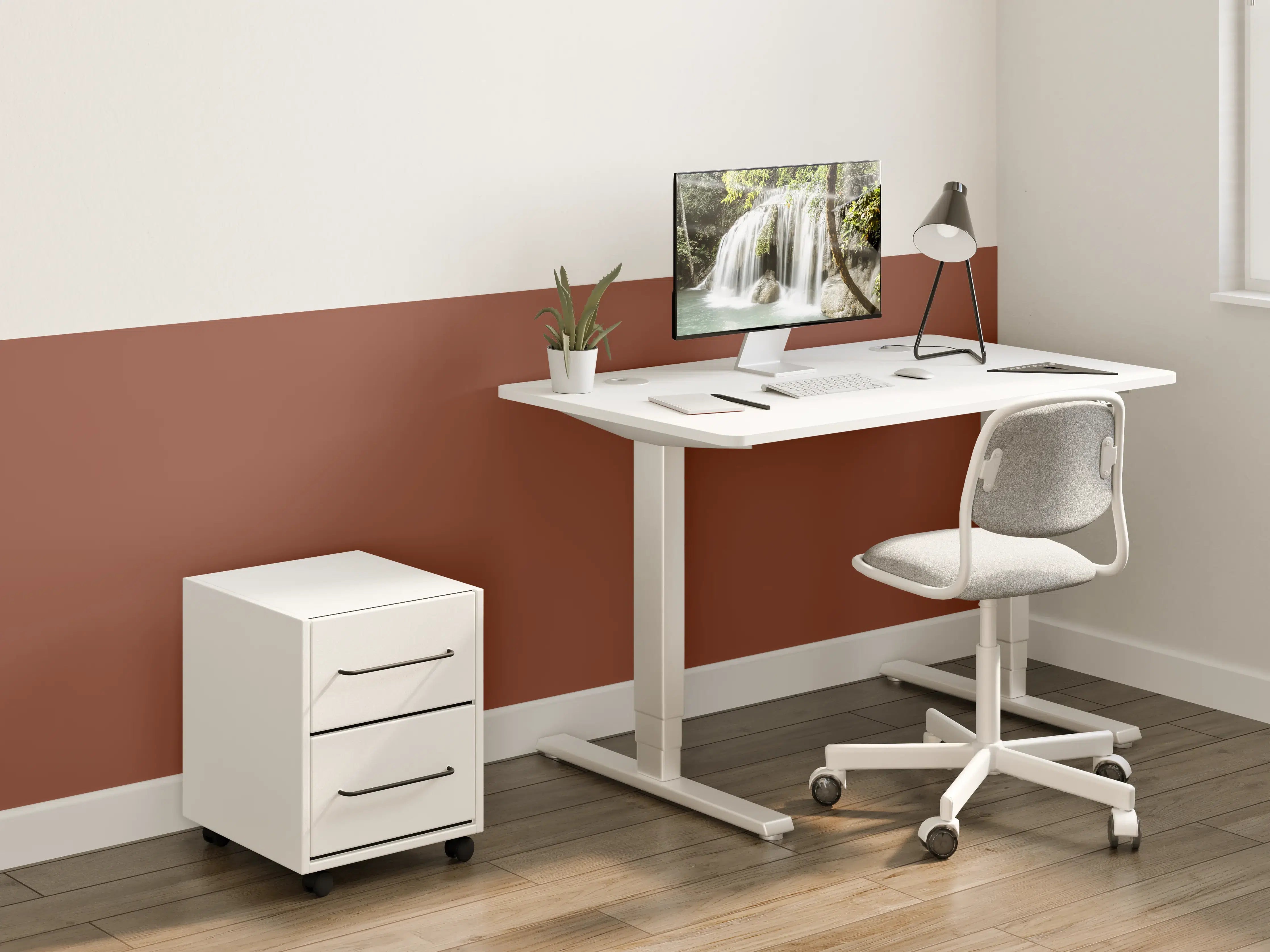 Kinderzimmer Wandgestaltung - RAL 8029 (Perlkupfer)