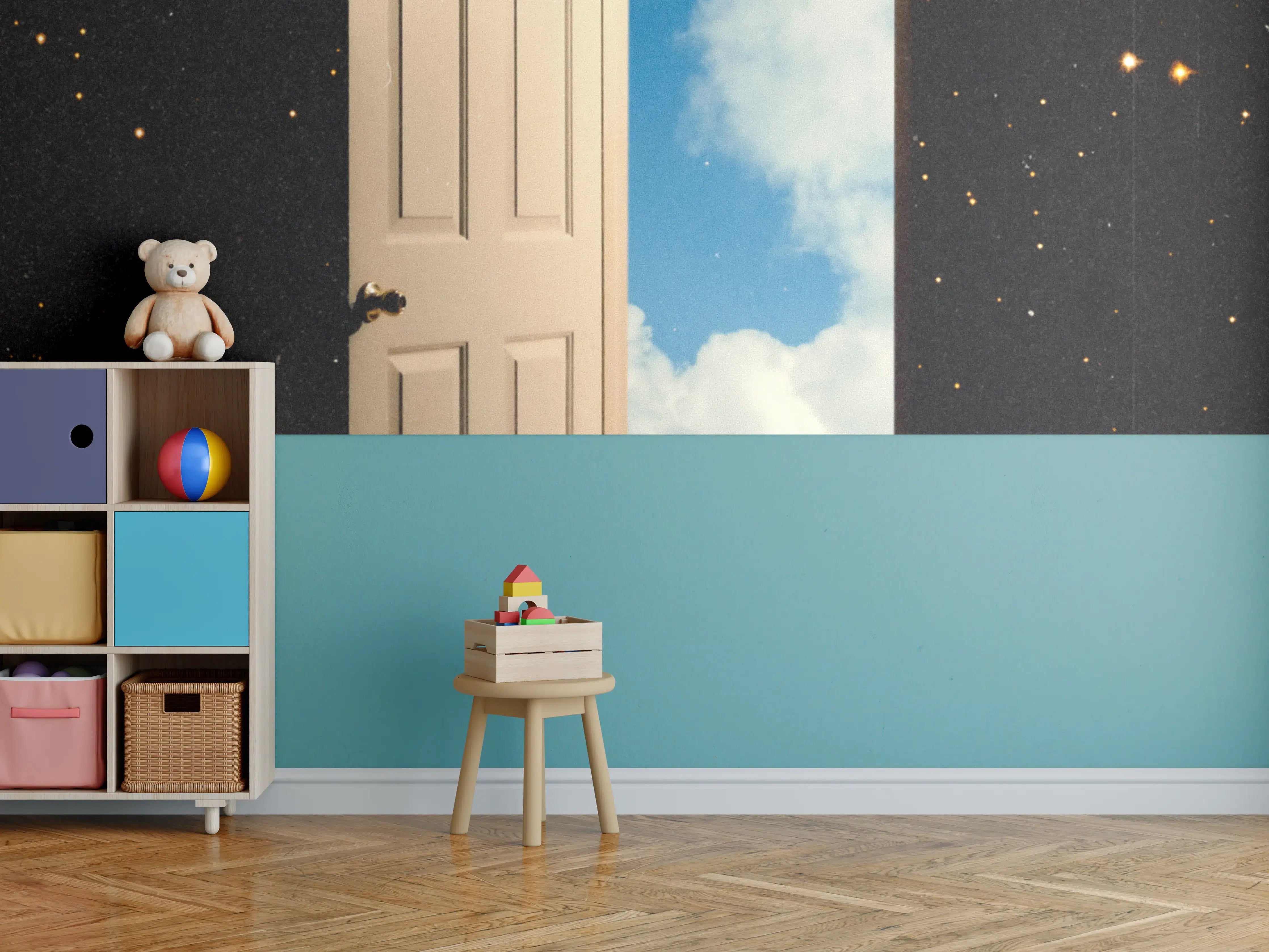 Kinderzimmer Wandgestaltung - Raumreisen - Türportal