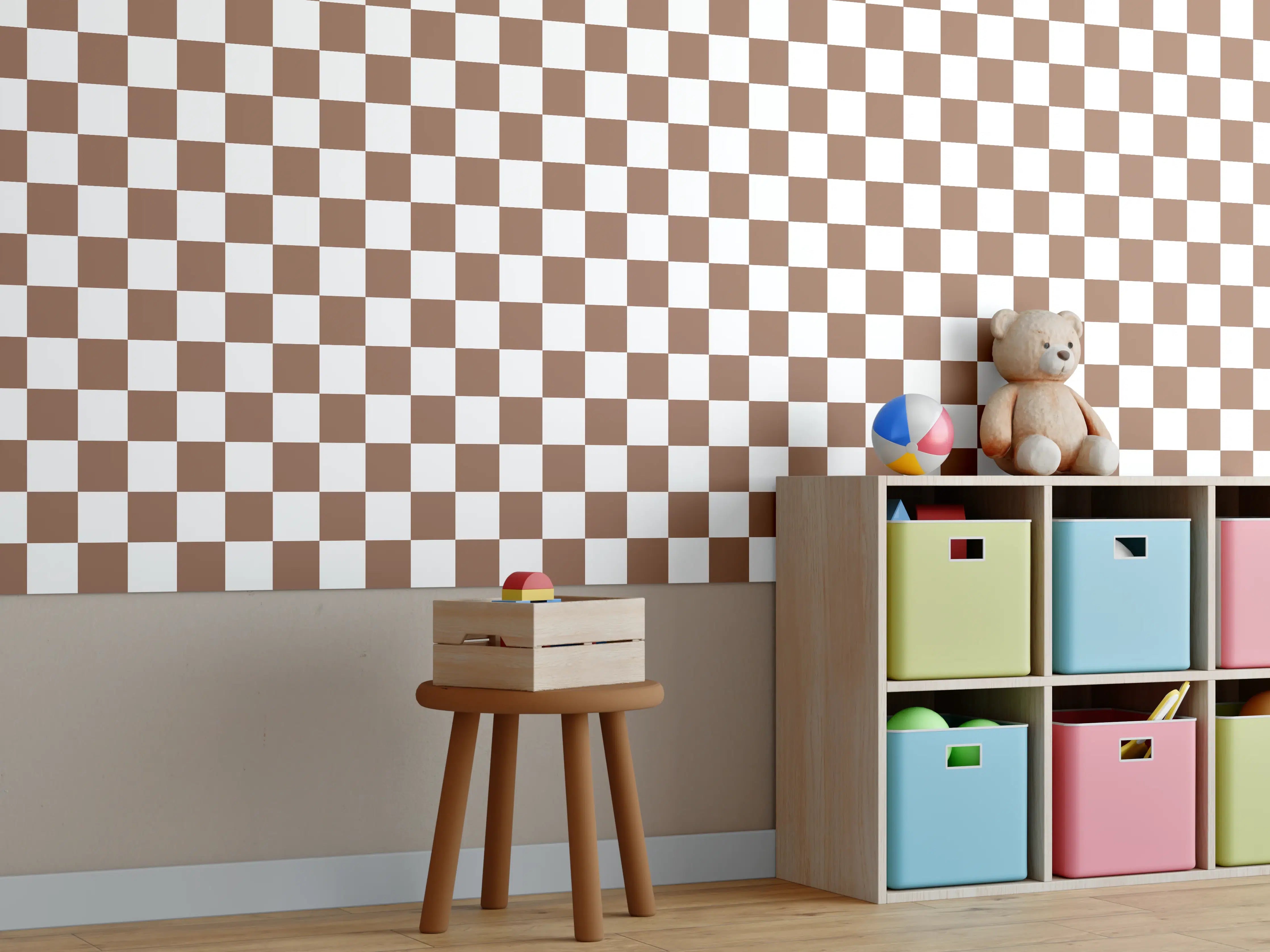 Kinderzimmer Wandgestaltung - Retro-Cannella-Design