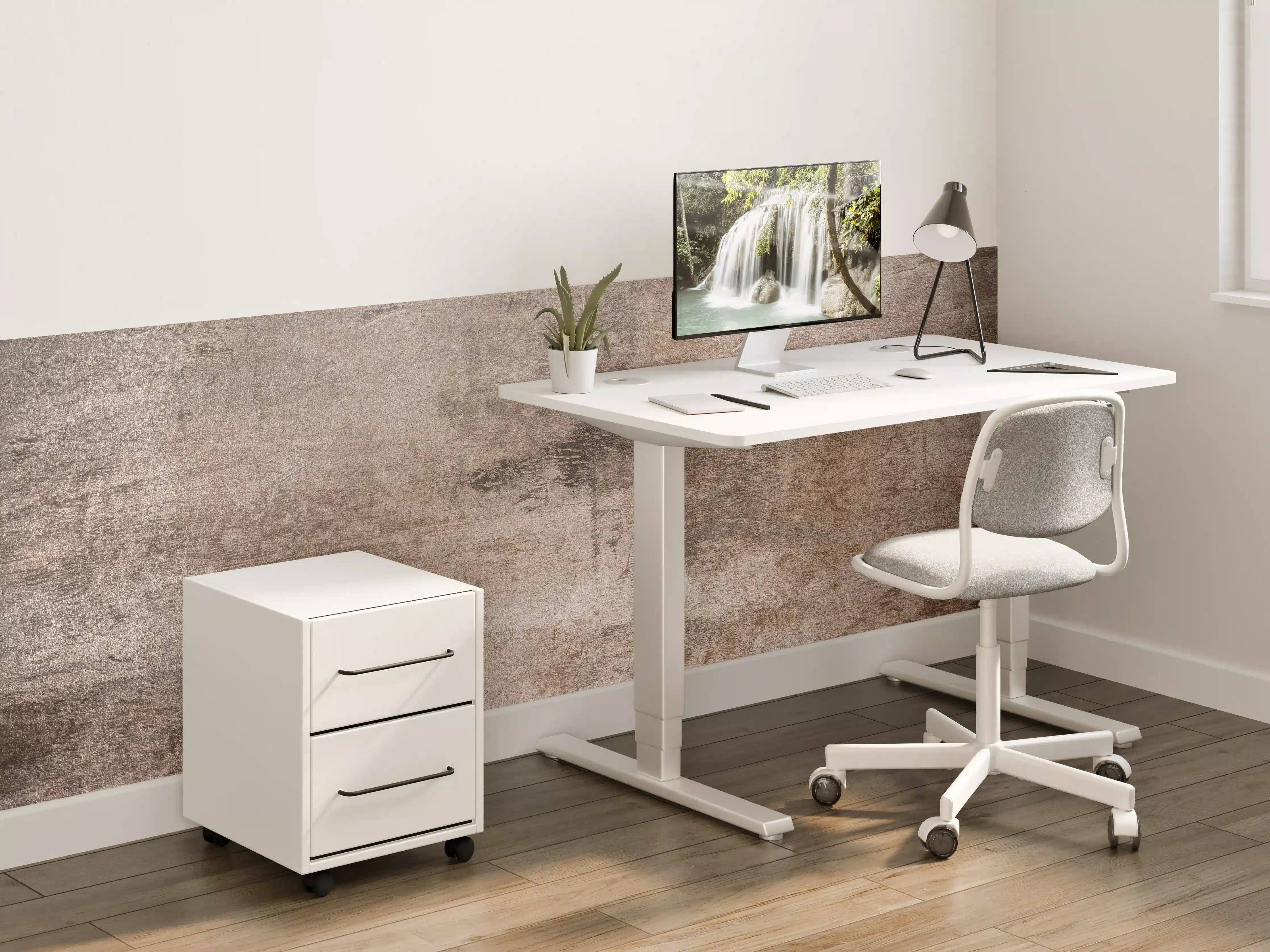 Kinderzimmer Wandgestaltung - Rostige Stahl-Struktur