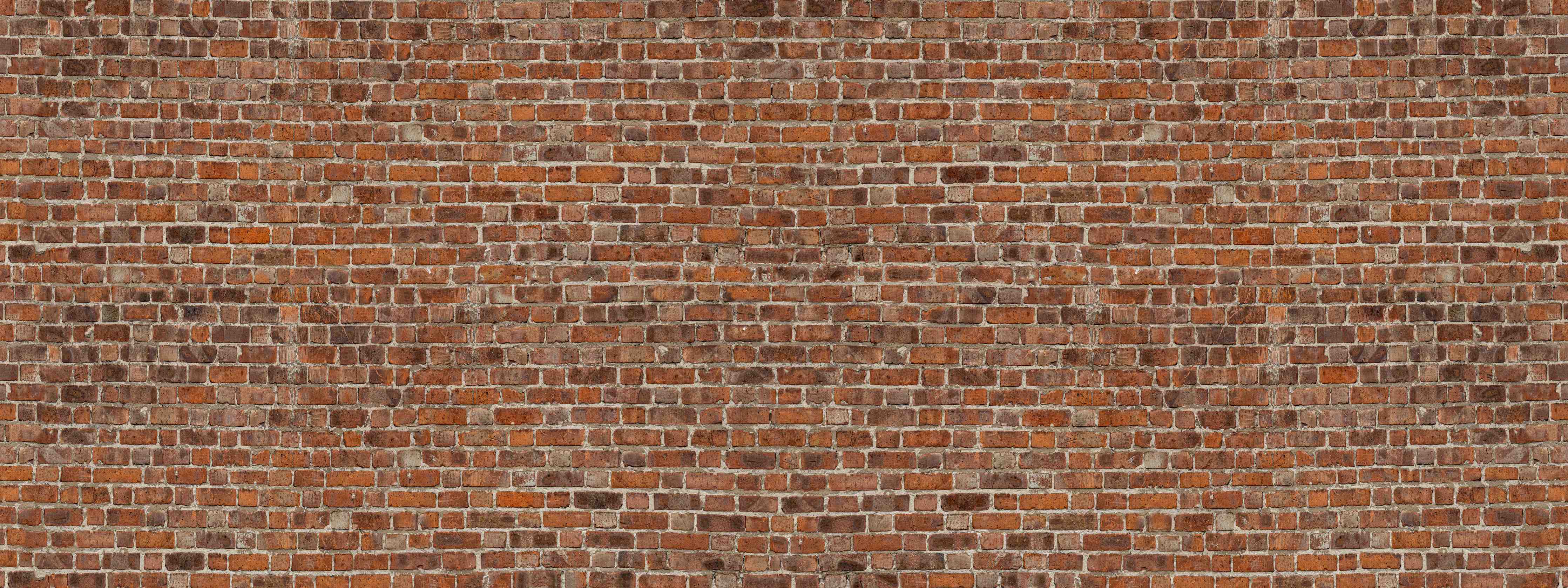 Kinderzimmer Wandgestaltung-Rote Vintage Ziegel Mauerwerk