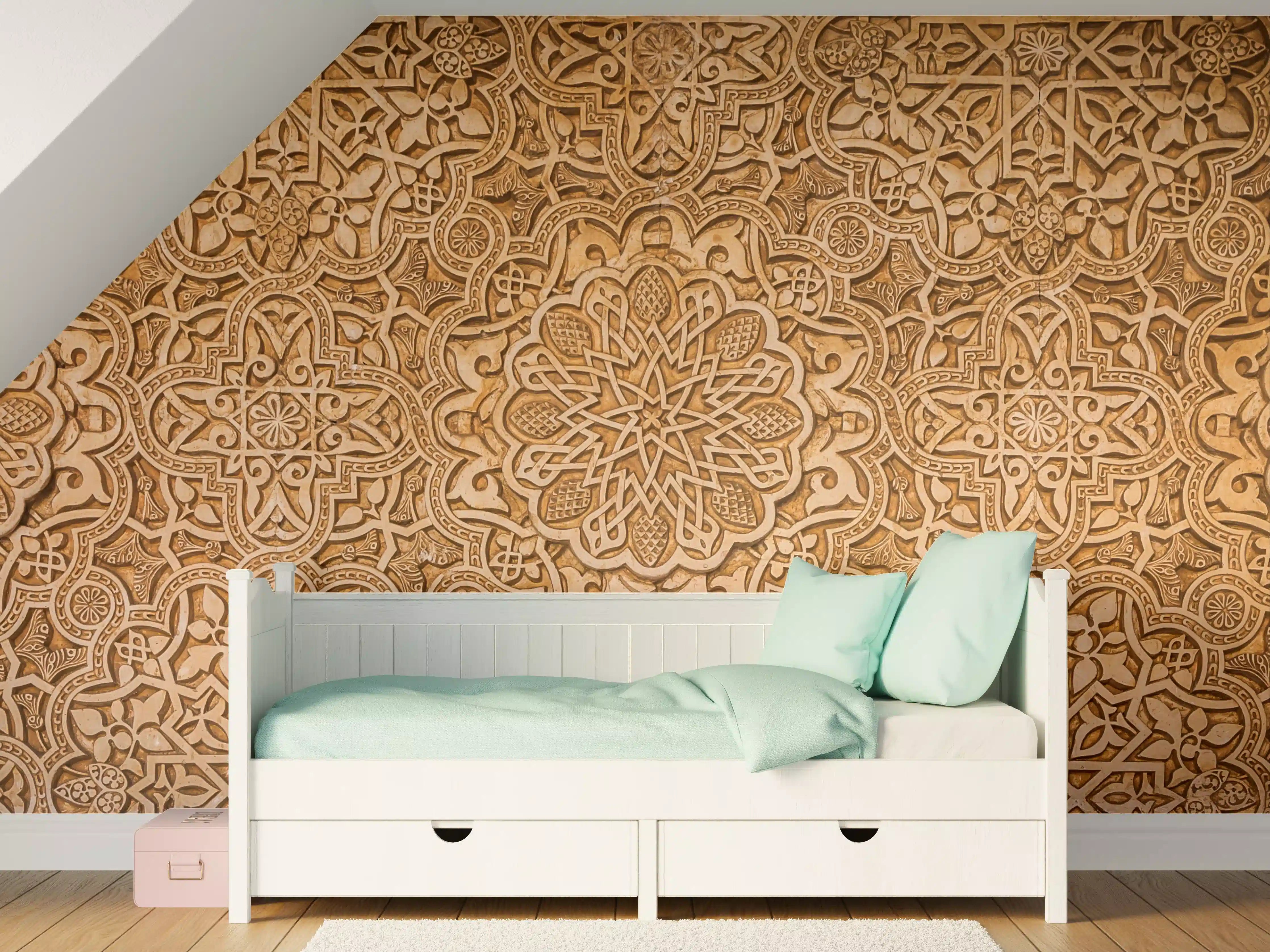 Kinderzimmer Wandgestaltung - Rustikale Holzdekor-Inspiration