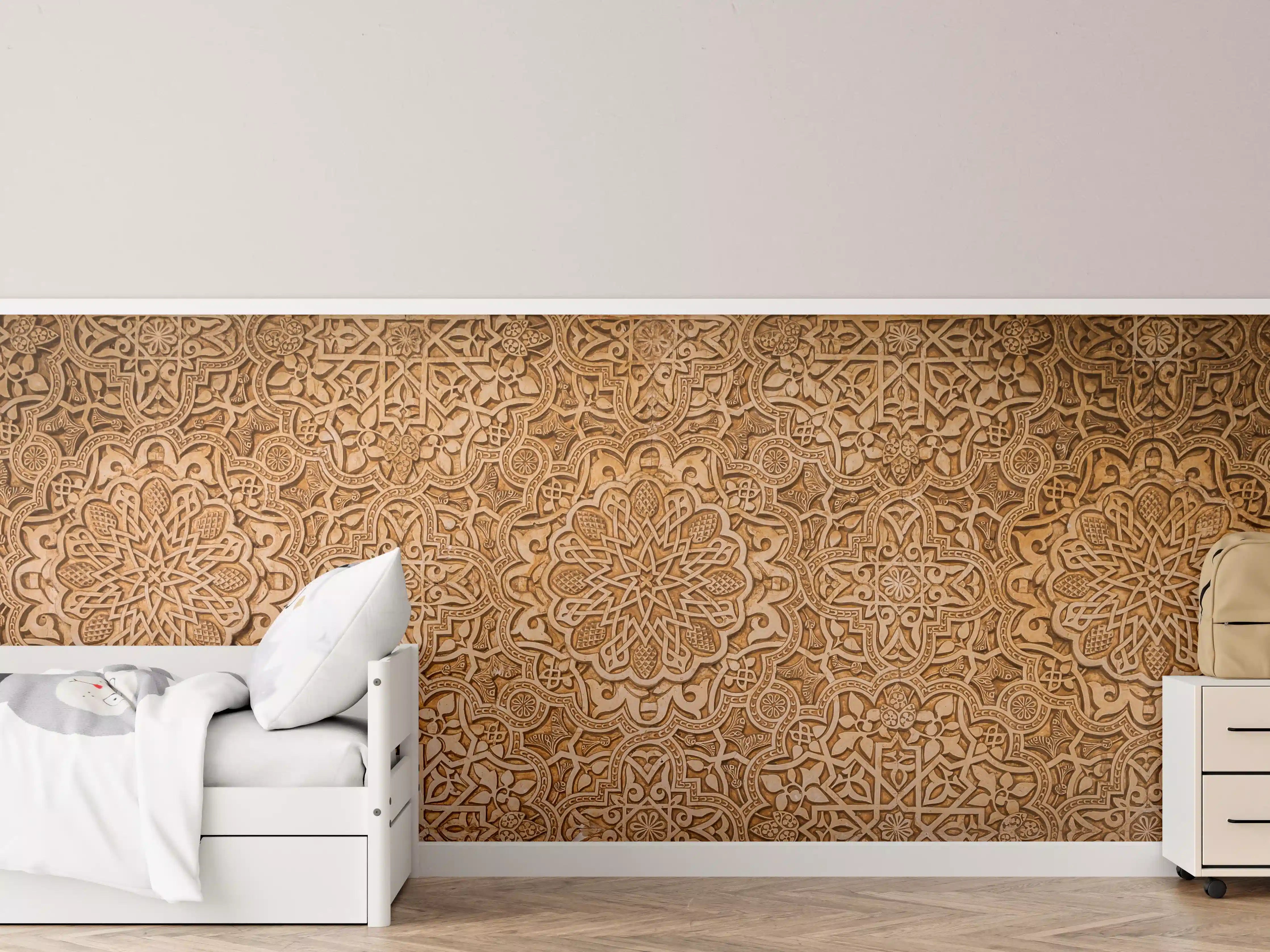 Kinderzimmer Wandgestaltung - Rustikale Holzdekor-Inspiration