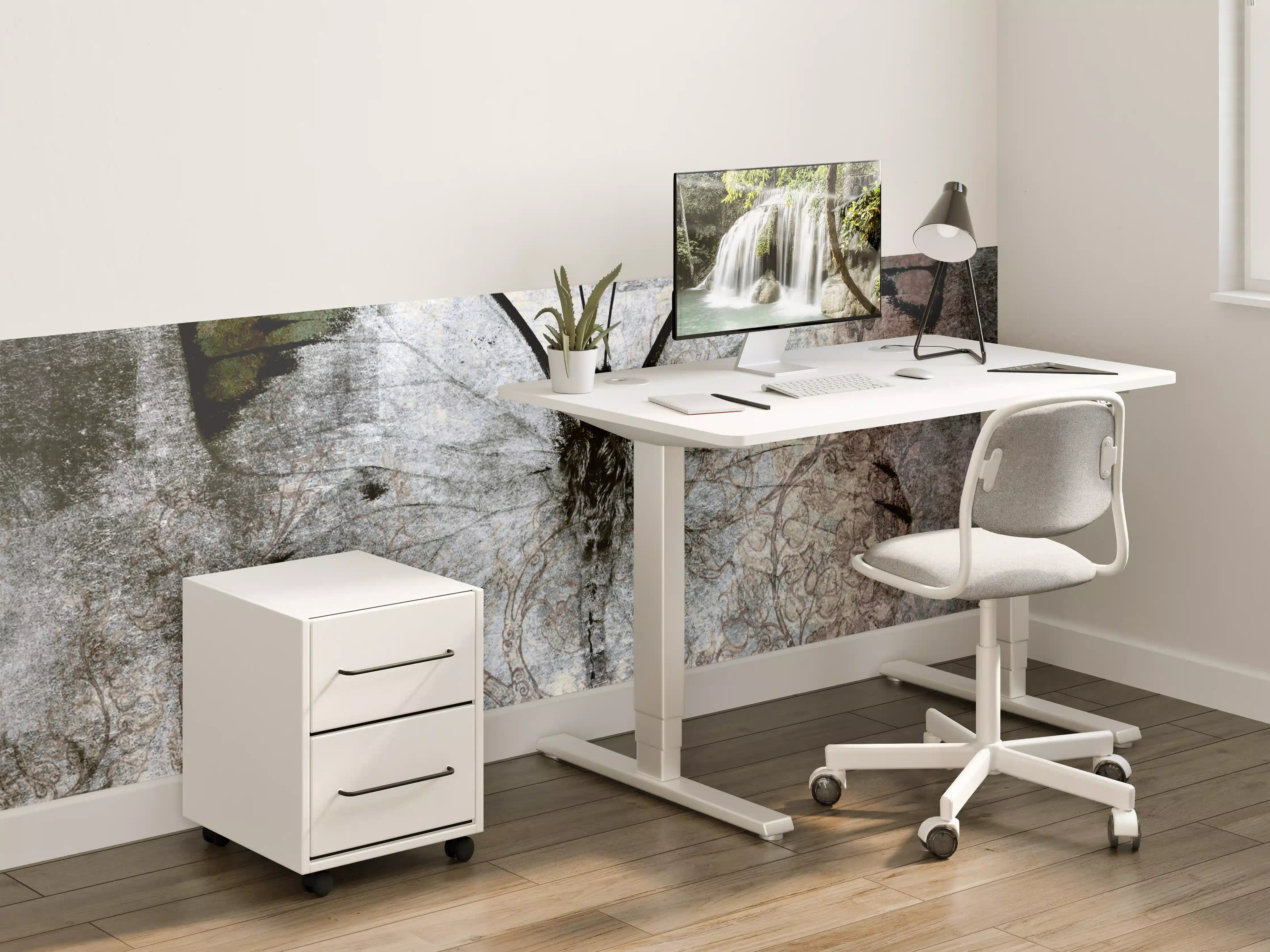 Kinderzimmer Wandgestaltung - Schmetterling mit fantasievoller Flügelzeichnung