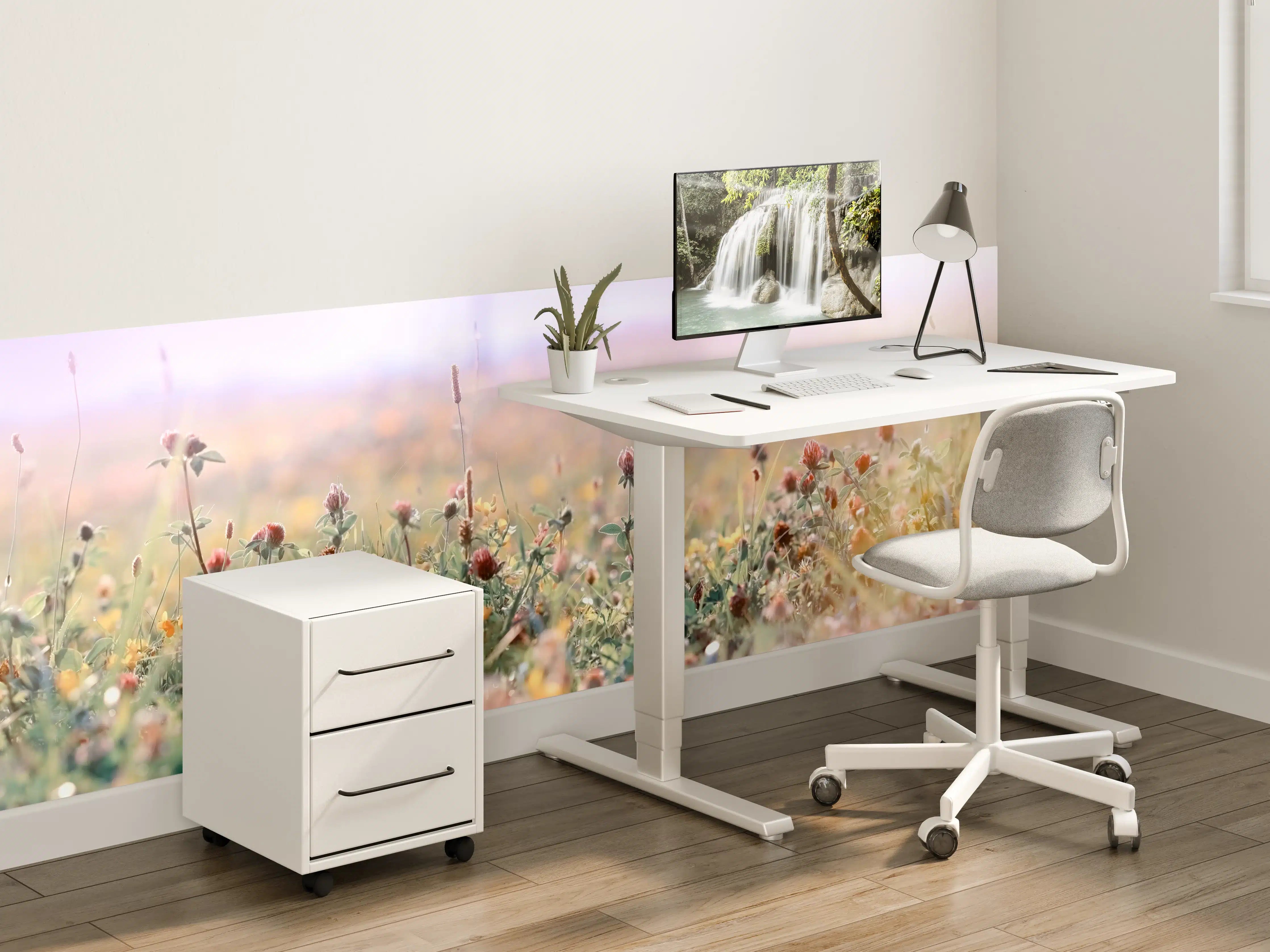 Kinderzimmer Wandgestaltung - Schöne Wiese