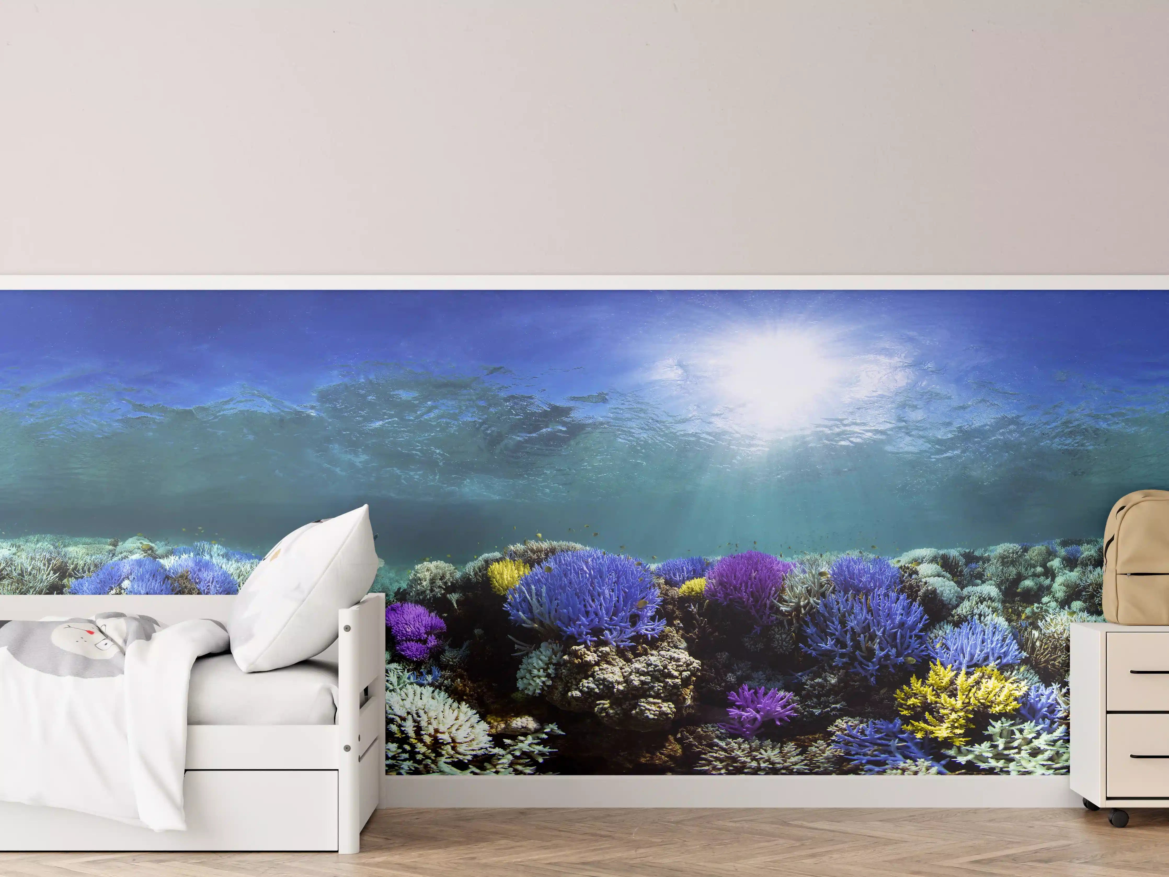 Kinderzimmer Wandgestaltung - Schönes Korallenriff