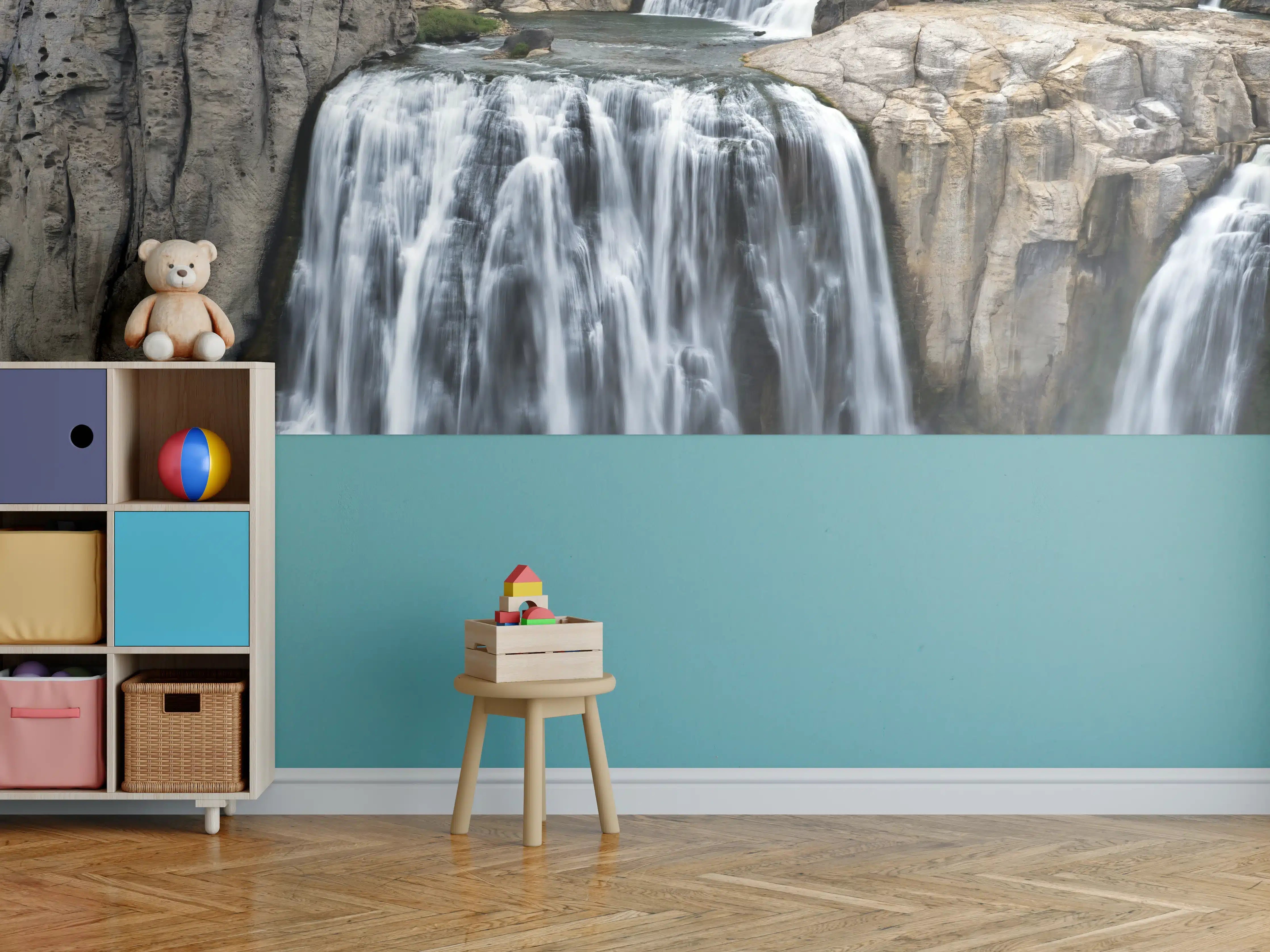 Kinderzimmer Wandgestaltung - Shoshone Wasserfall