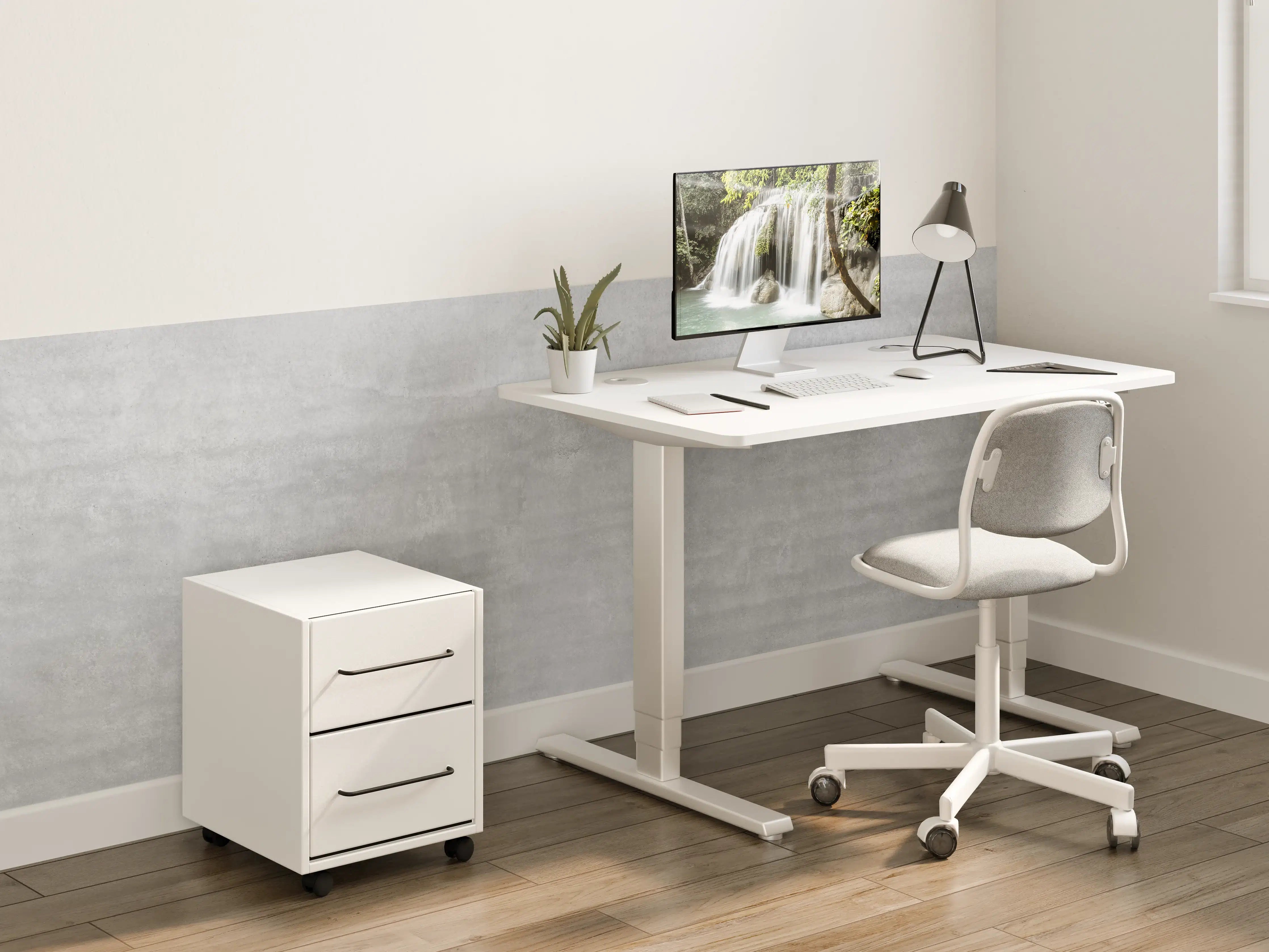 Kinderzimmer Wandgestaltung - Sicht-Beton Textur